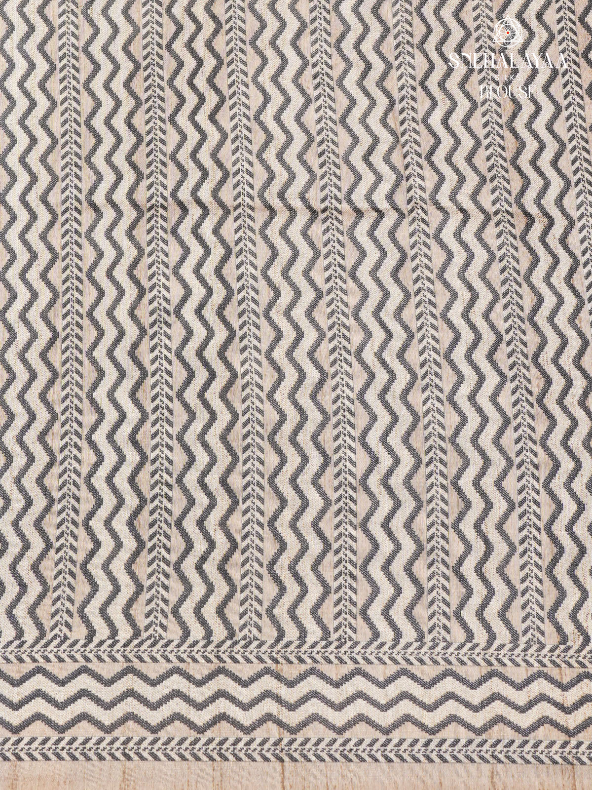 Purple Tussar Embroidery Saree