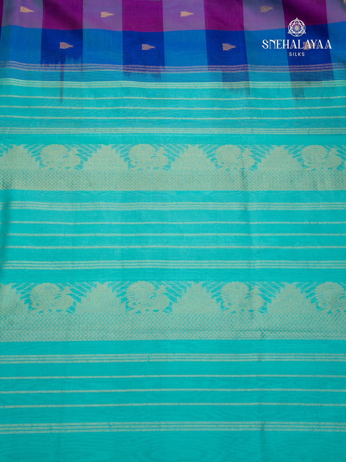 Multi Colour Kanchi Silk Cotton Saree