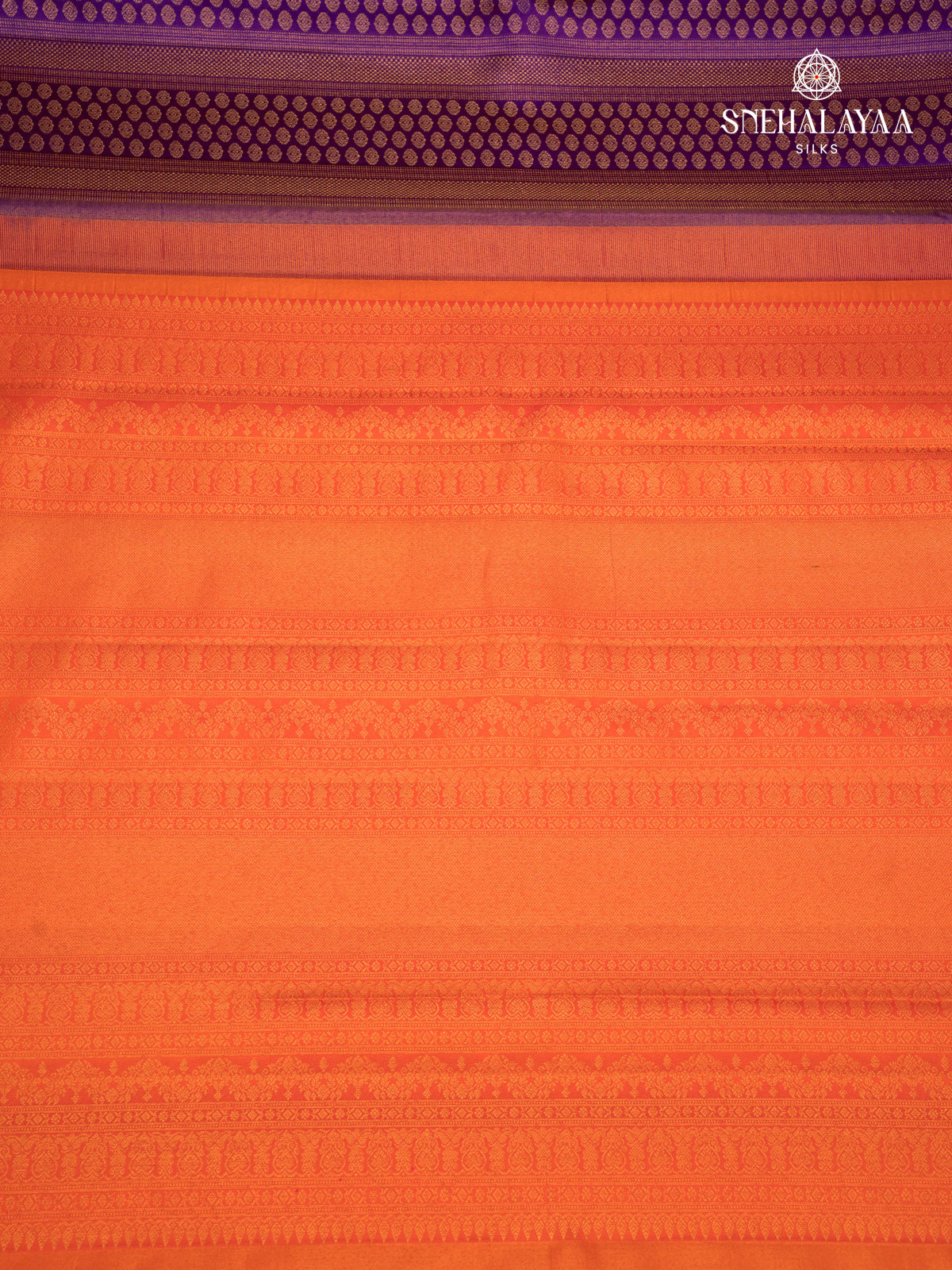 Violet Kanjivaram Silk Saree