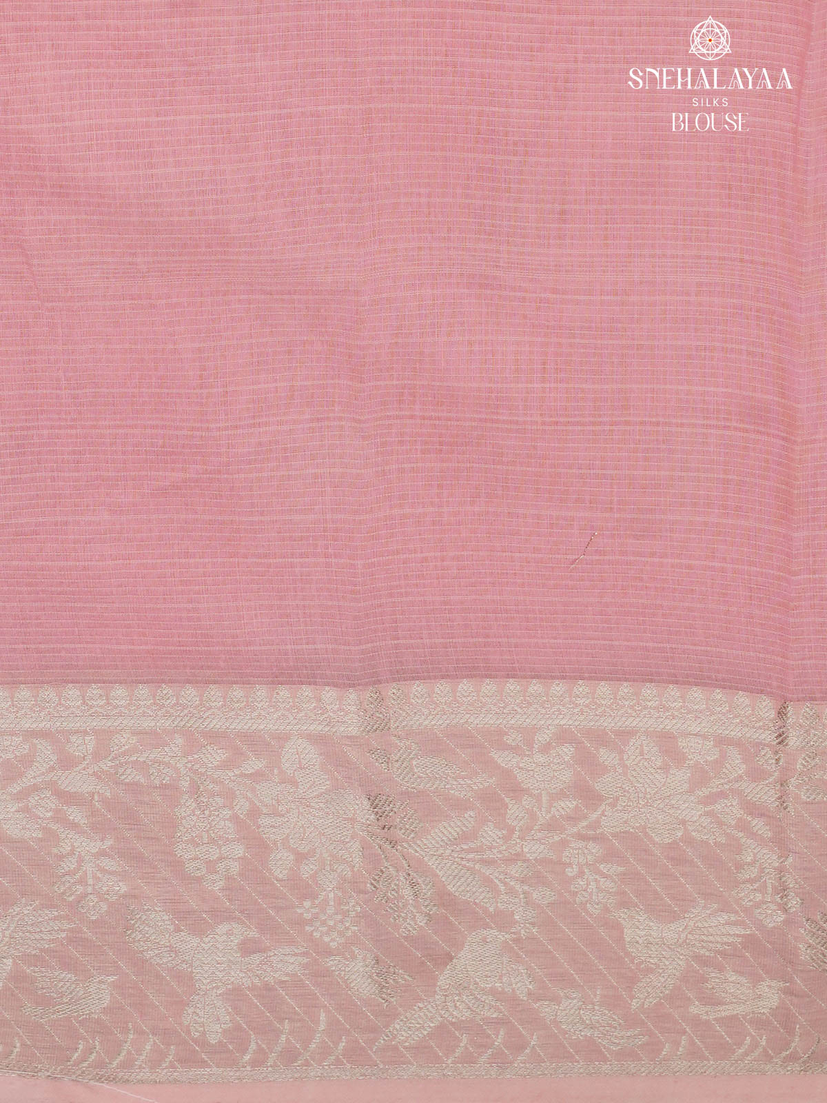 Pale Pink Kota Saree