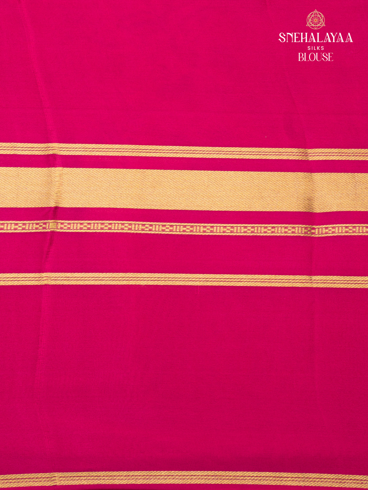 Pale Blue Printed Mysore Silk Saree