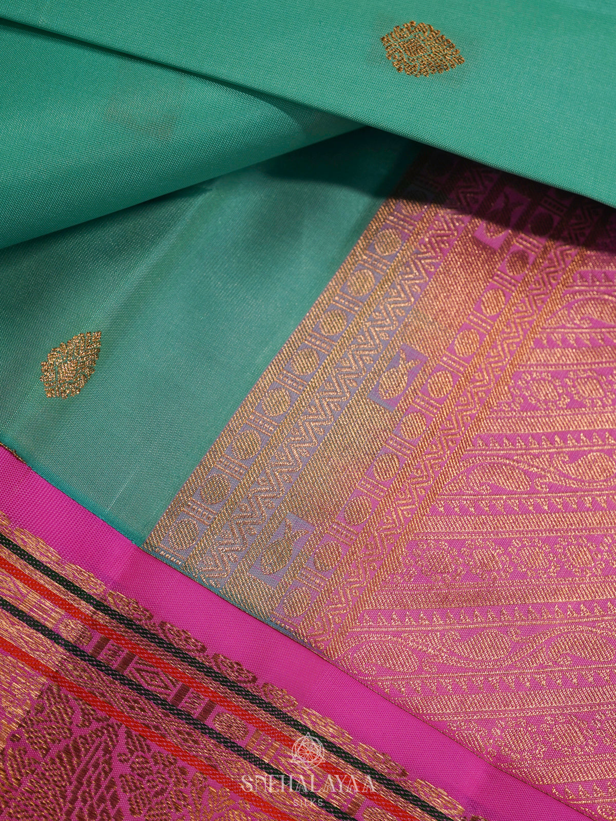 Green Kanjivaram Silk Saree