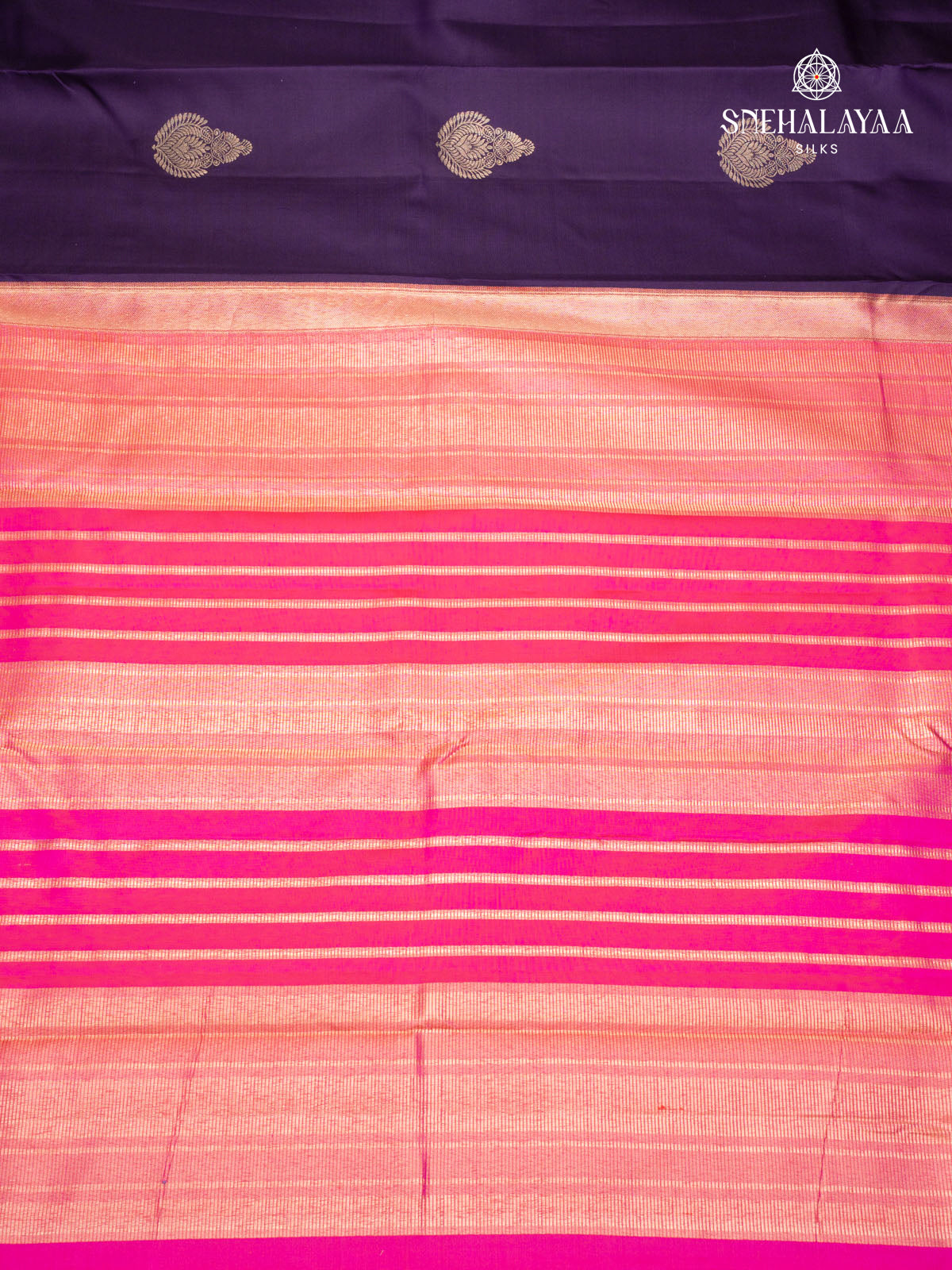 Purple Kanjivaram Silk Saree