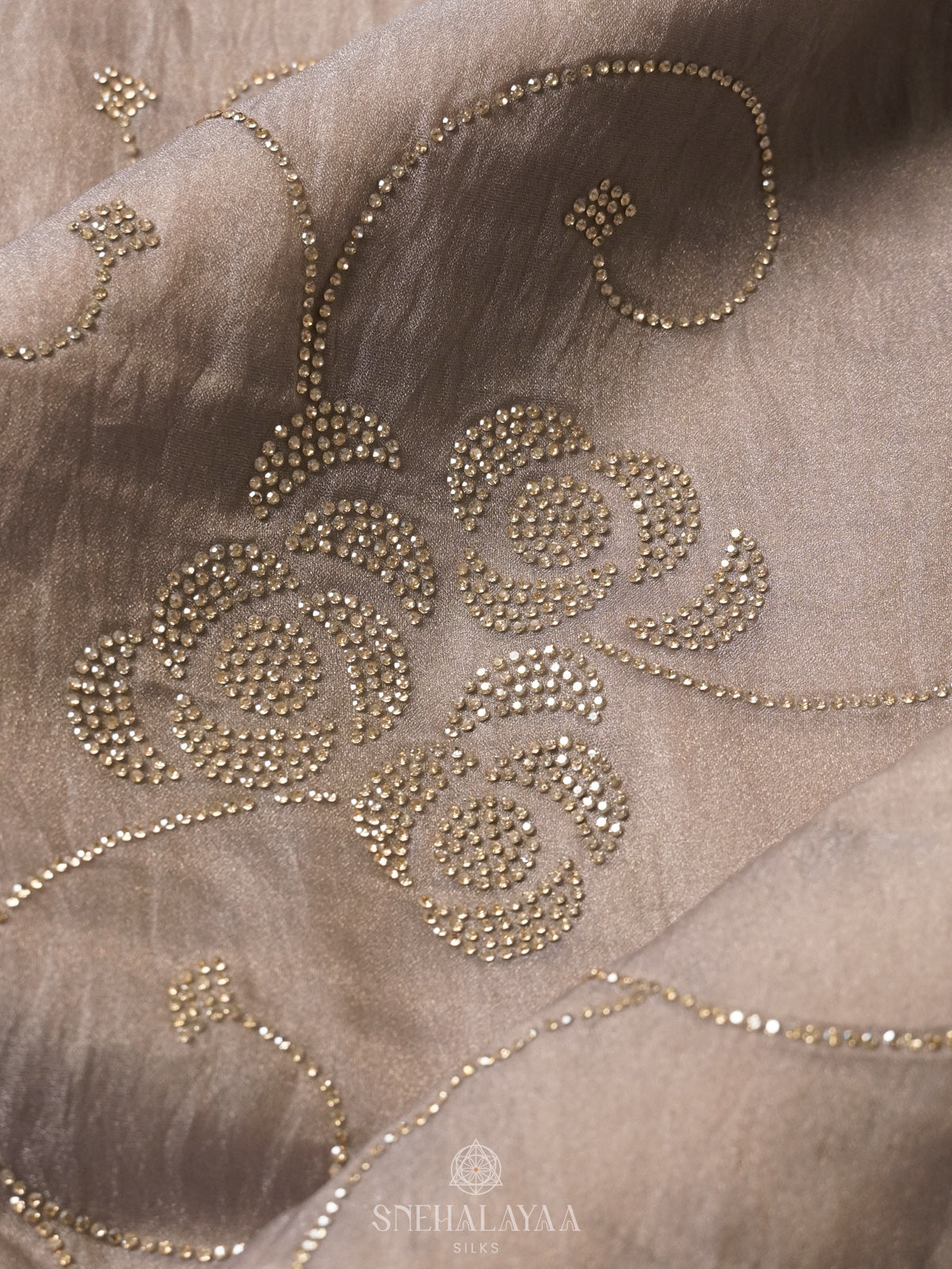 Pale Pink Designer Saree