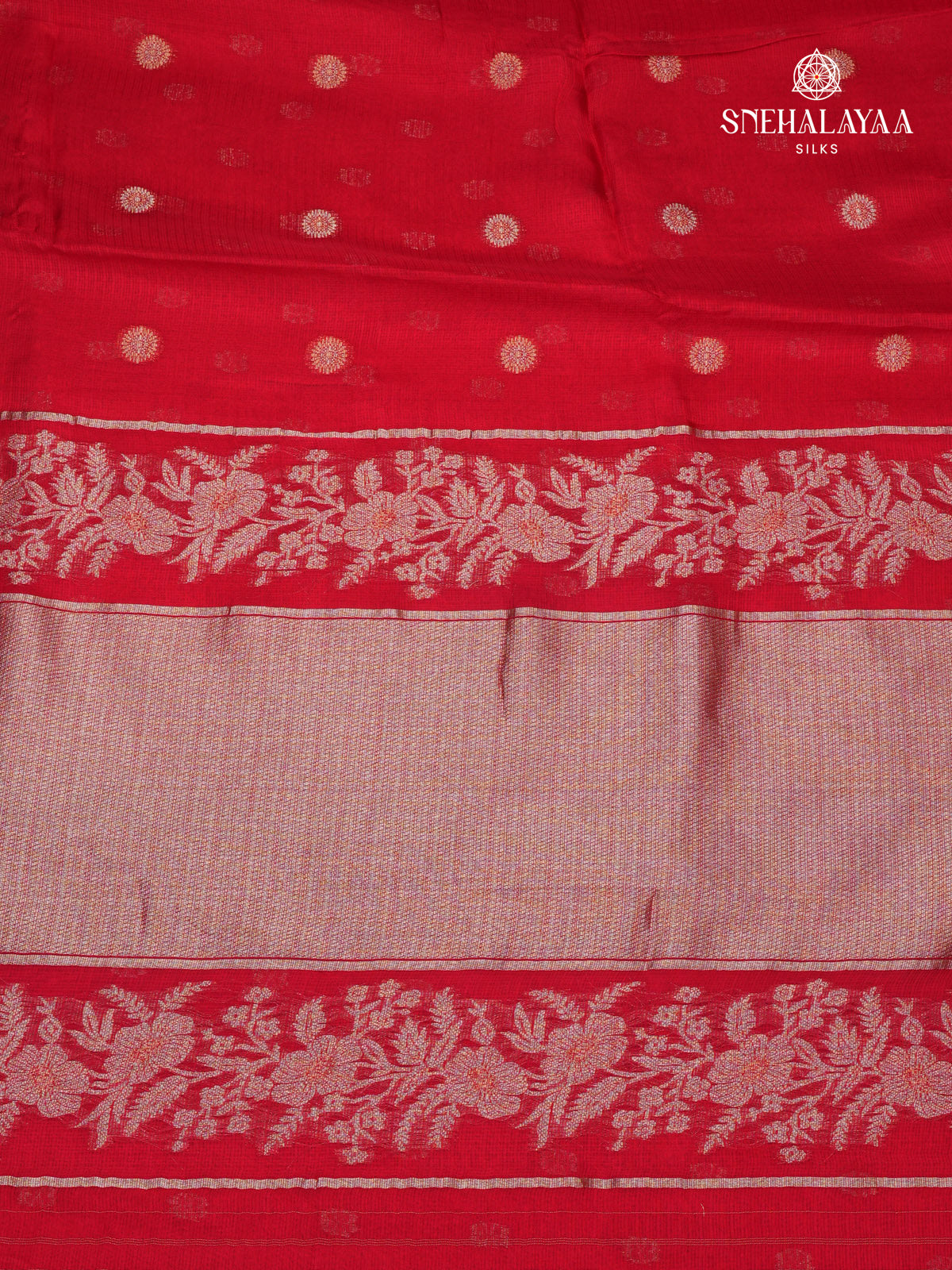 Red Banaras Silk Saree