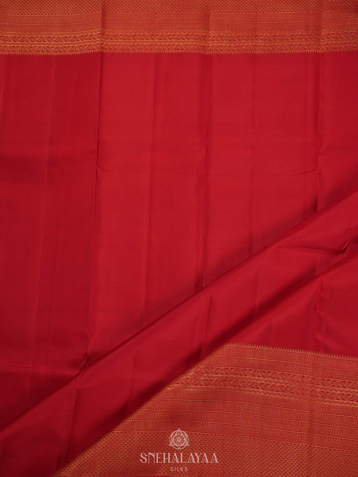 Red Kanjivaram Silk Saree