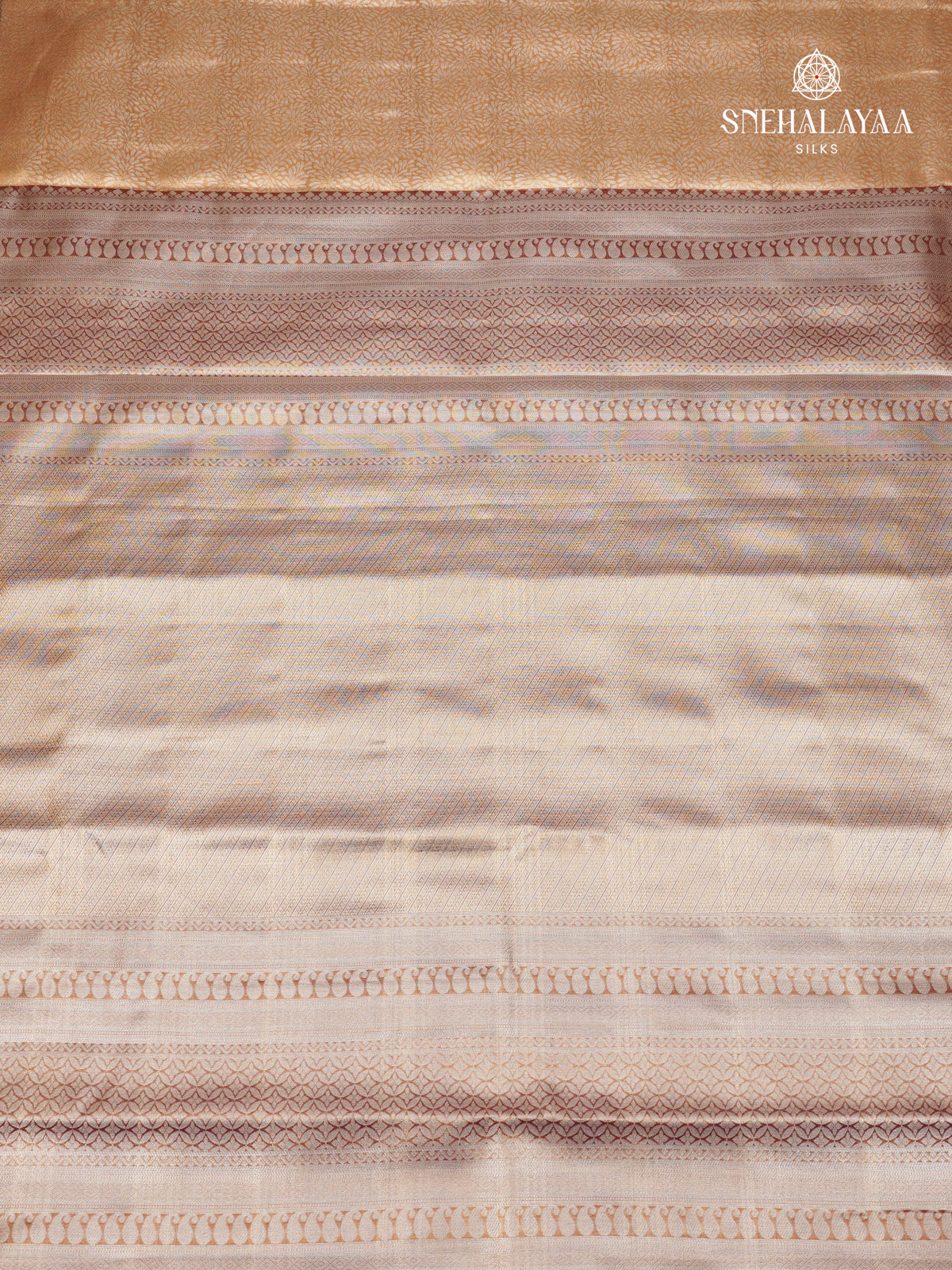 Beige Art Silk Saree