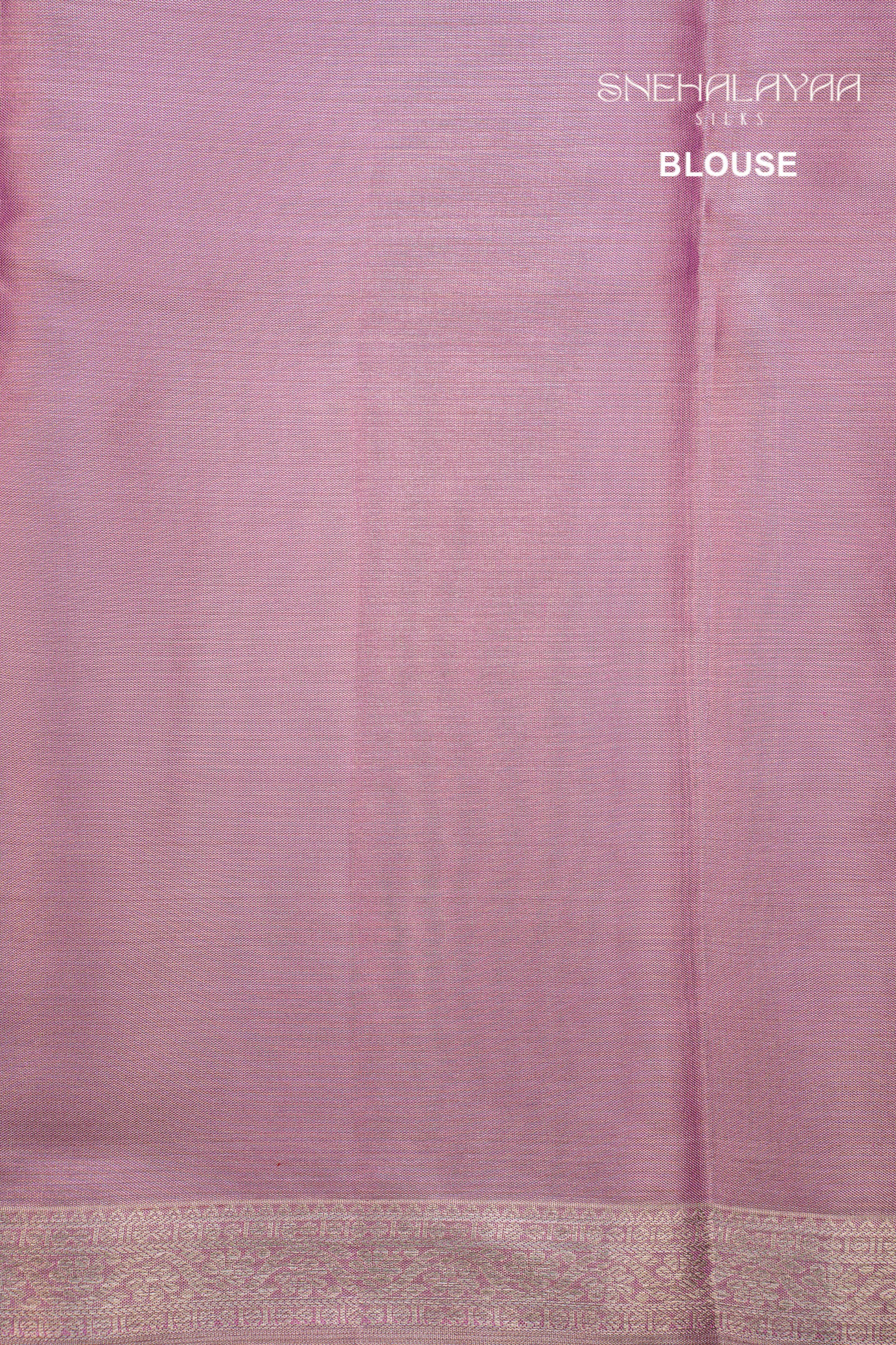 Lavender Kancheevaram Silk Saree