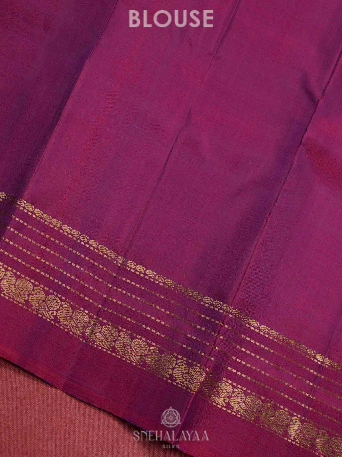 Blue Kanjivaram Silk Saree