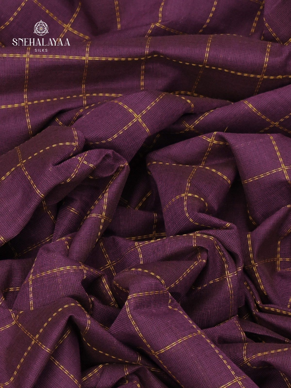 Deep Purple Chettinad Cotton Saree