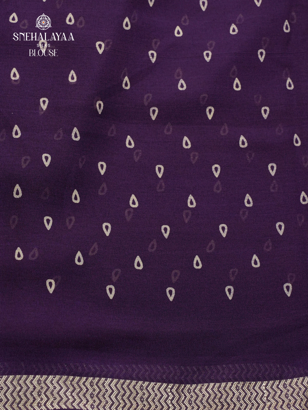 Navy Blue Chiffon Saree