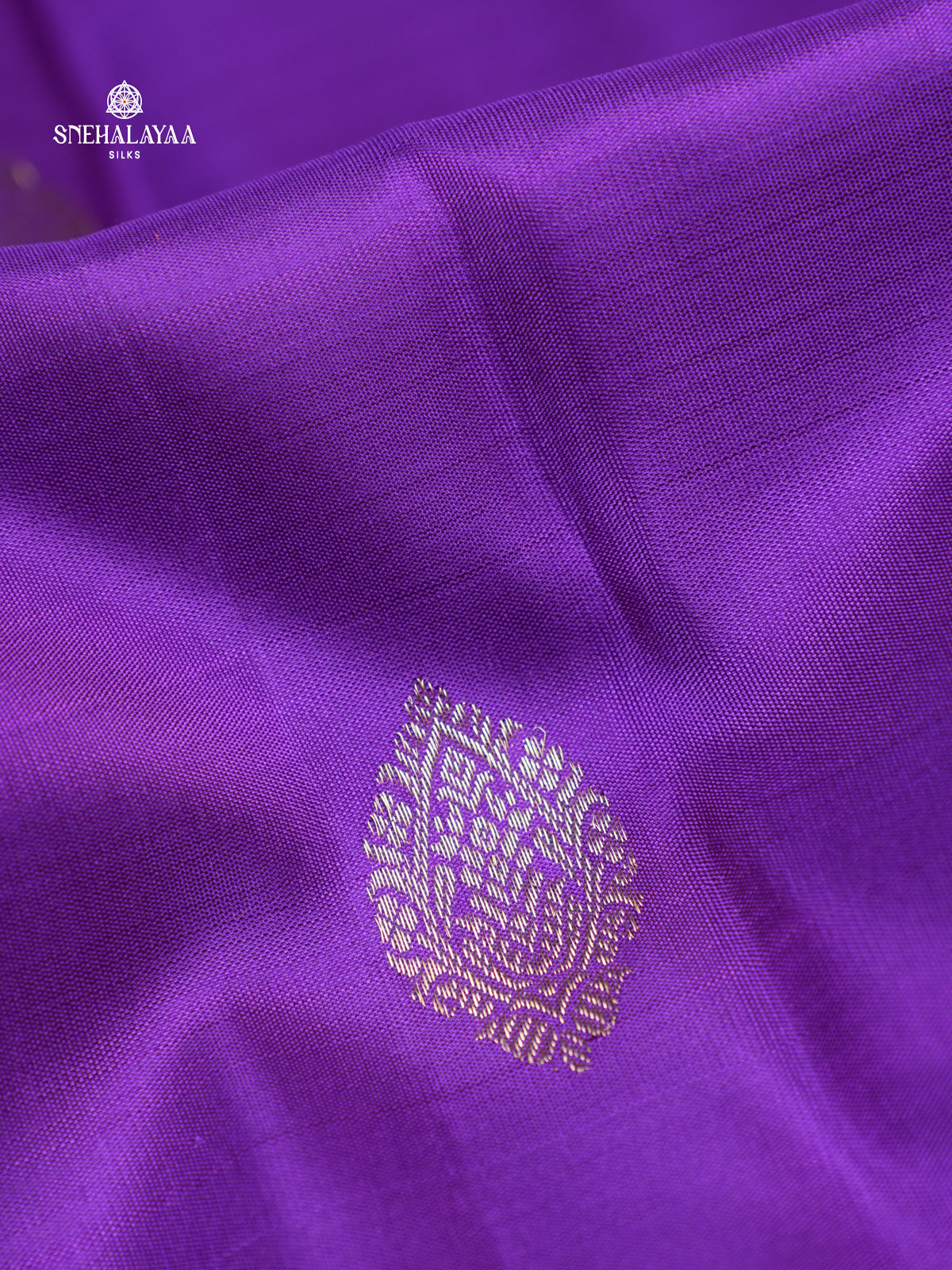 Royal Purple Kanjivaram Silk Saree