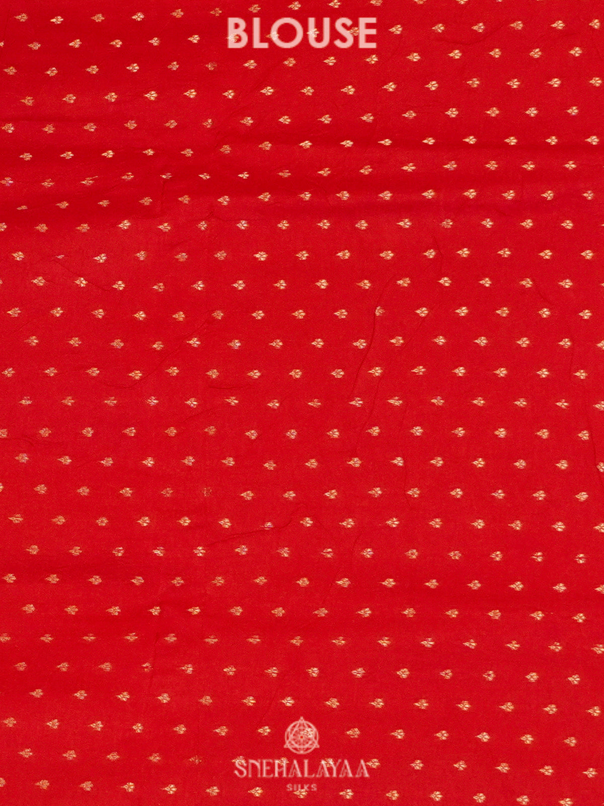 Rust Orange Banaras Saree