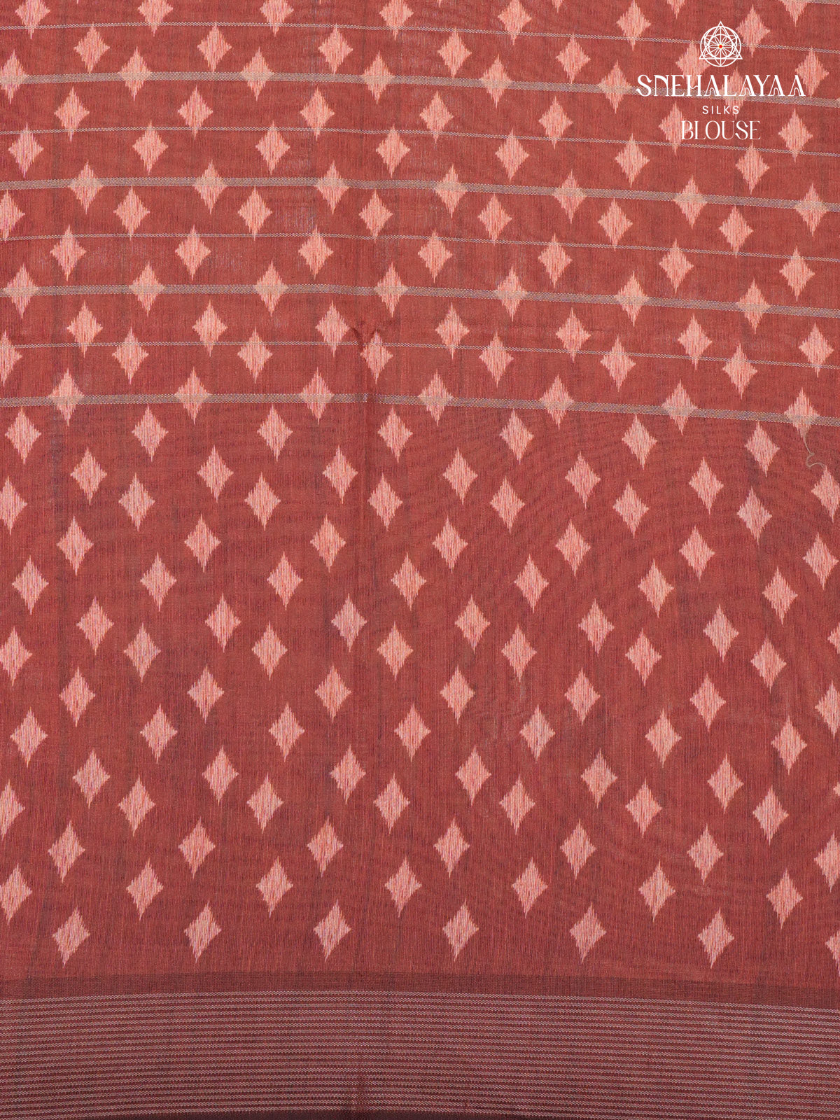 Beige Floral Printed Tussar Saree