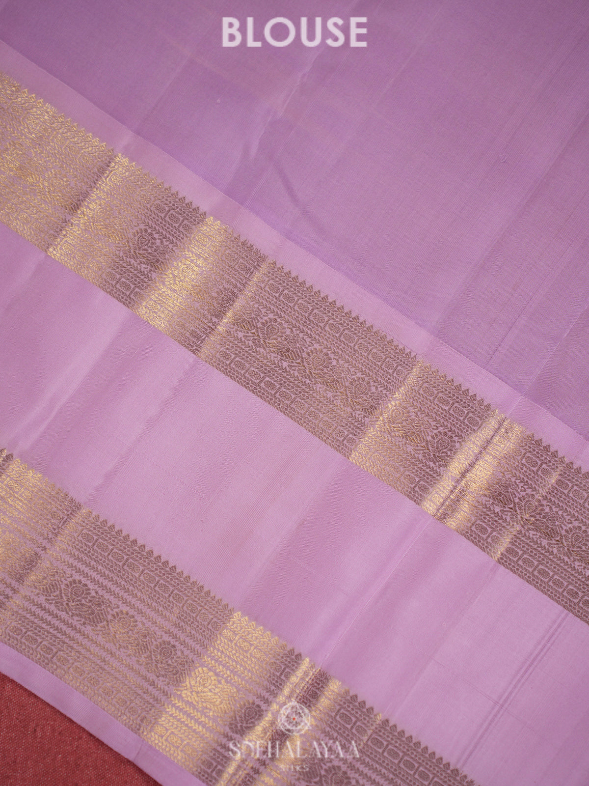 Purple Kanjivaram Silk Saree