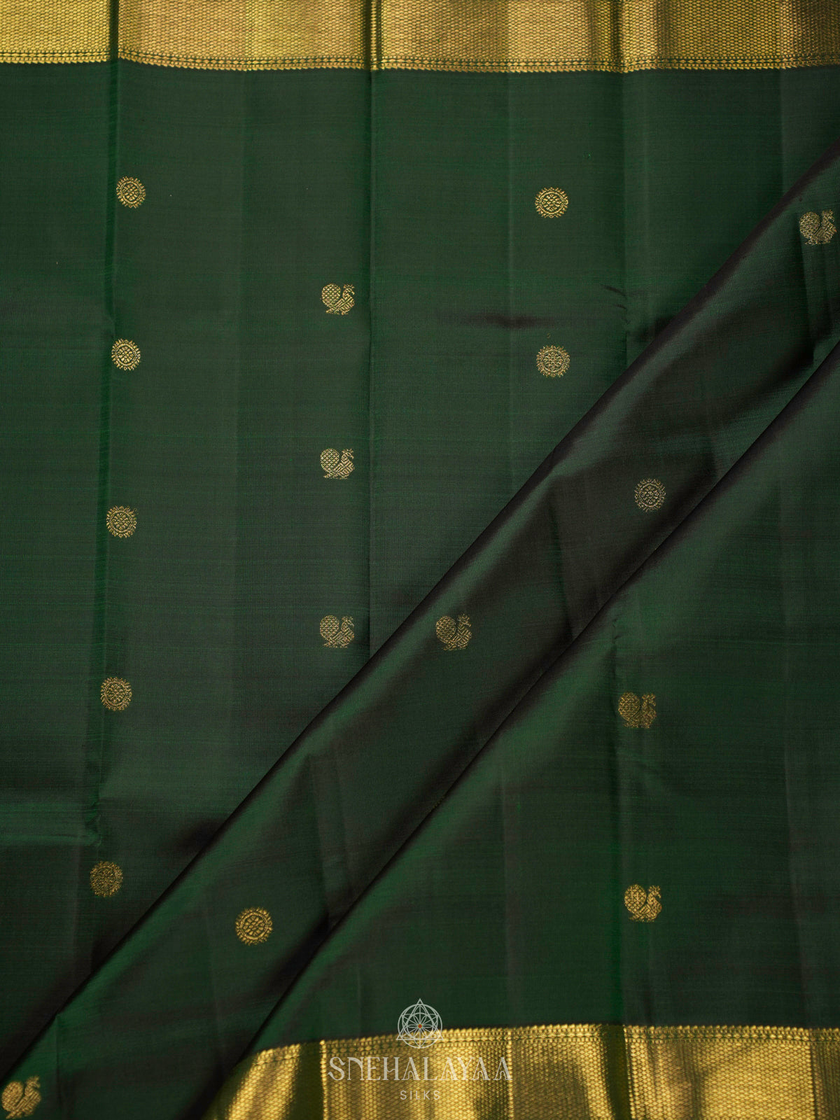 Green Kanjivaram Silk Saree
