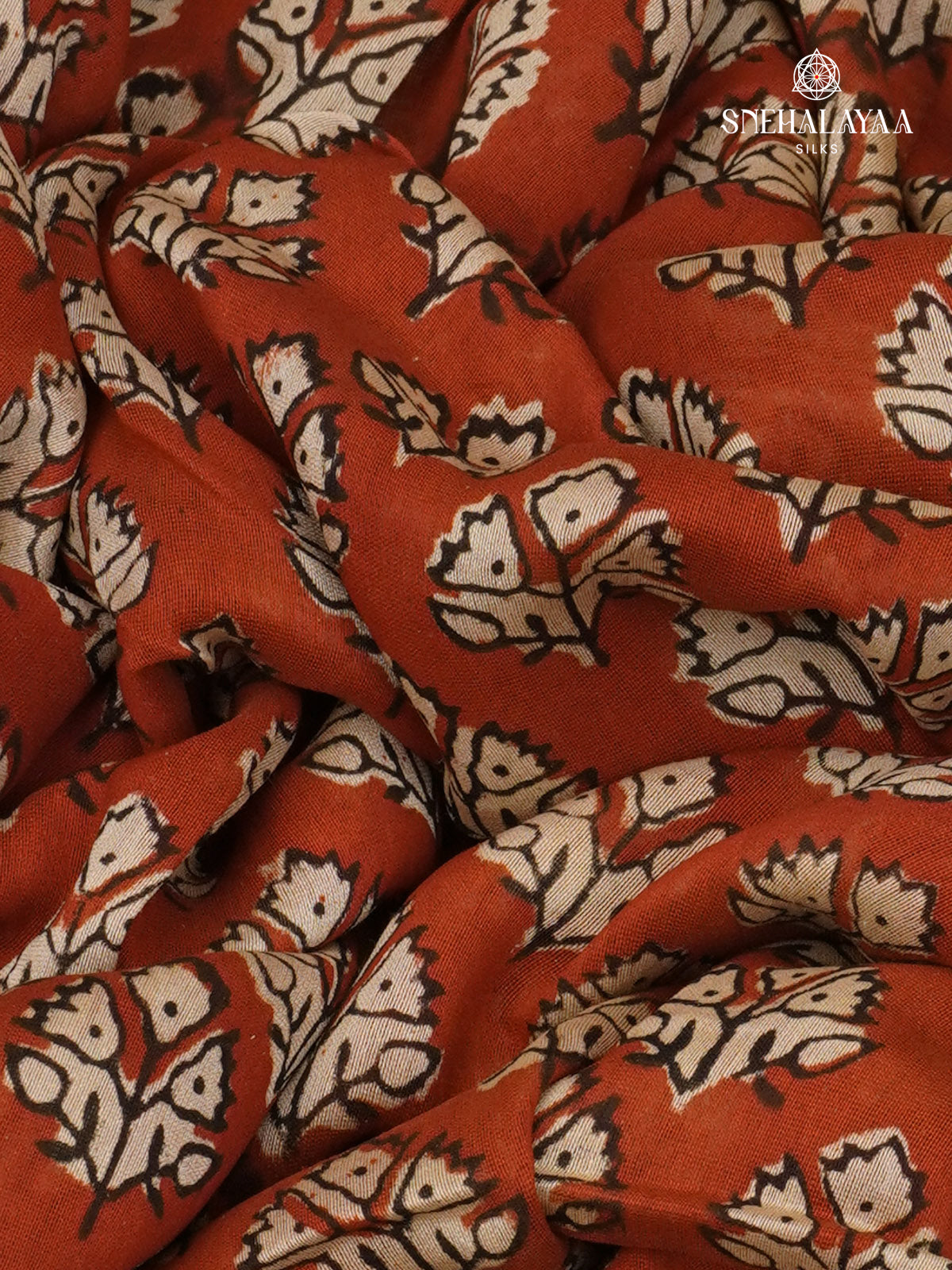 Maroon Chanderi Saree