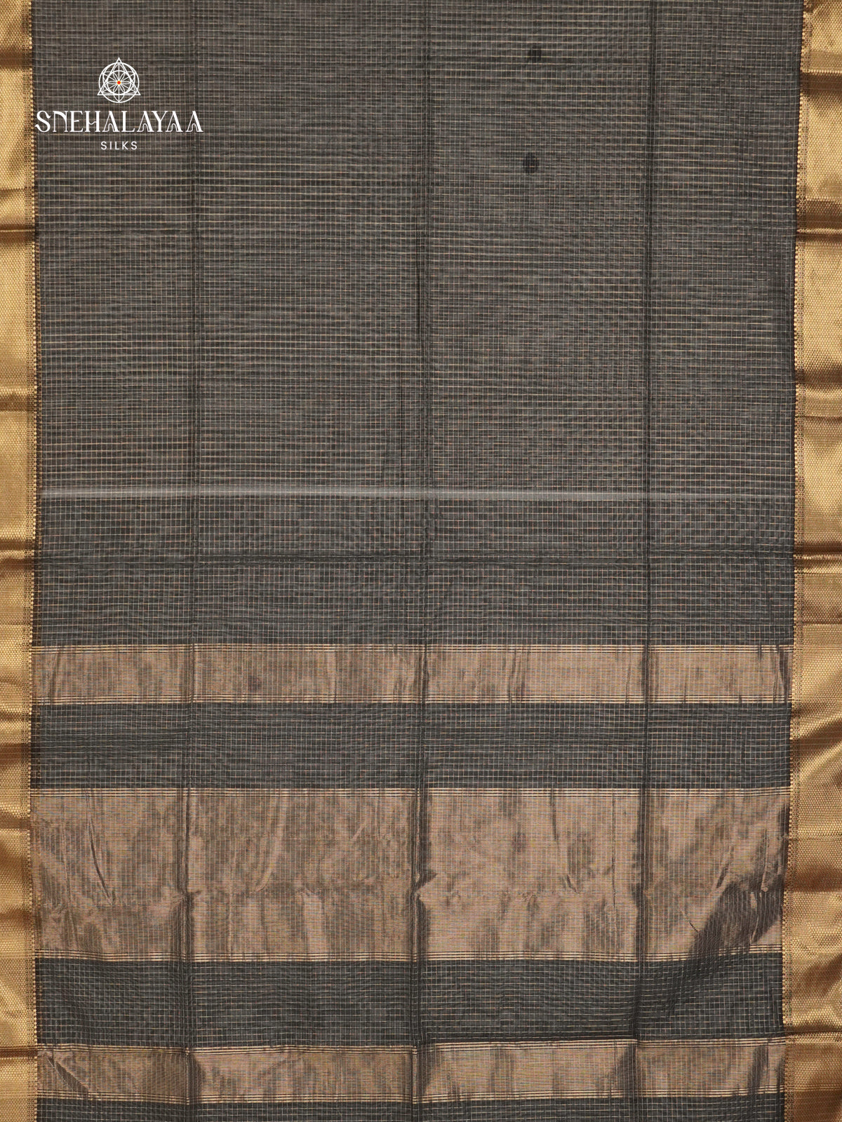 Grey Maheshwari Silk Cotton Saree