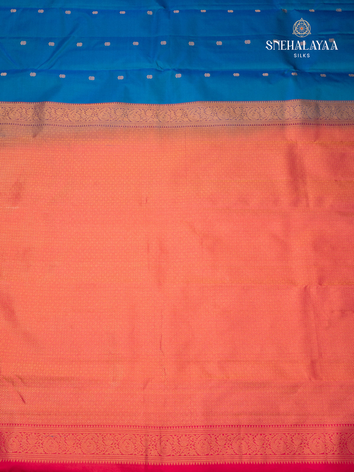 Blue Kanjivaram Silk Saree