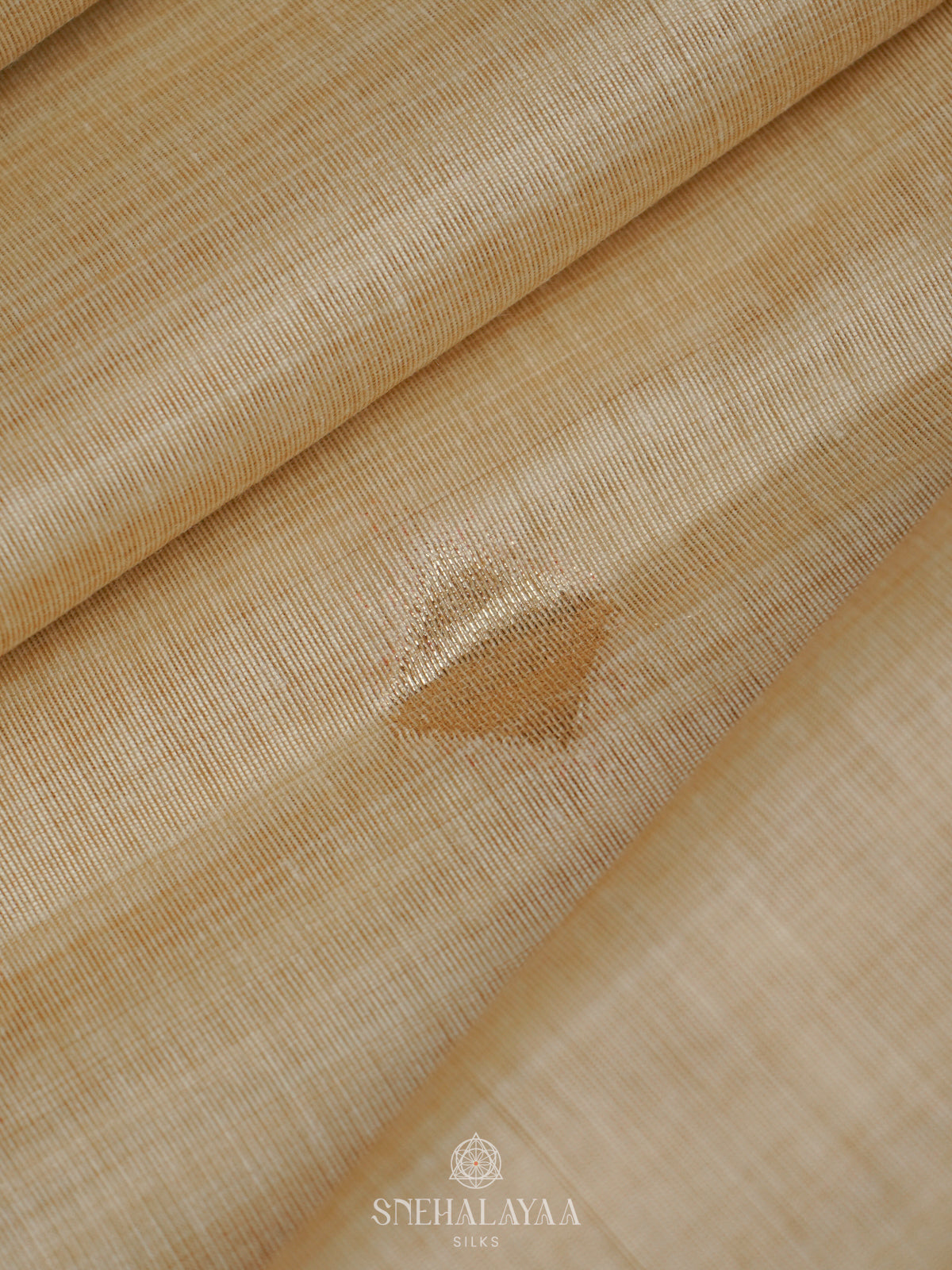 Cream Munga Cotton Saree