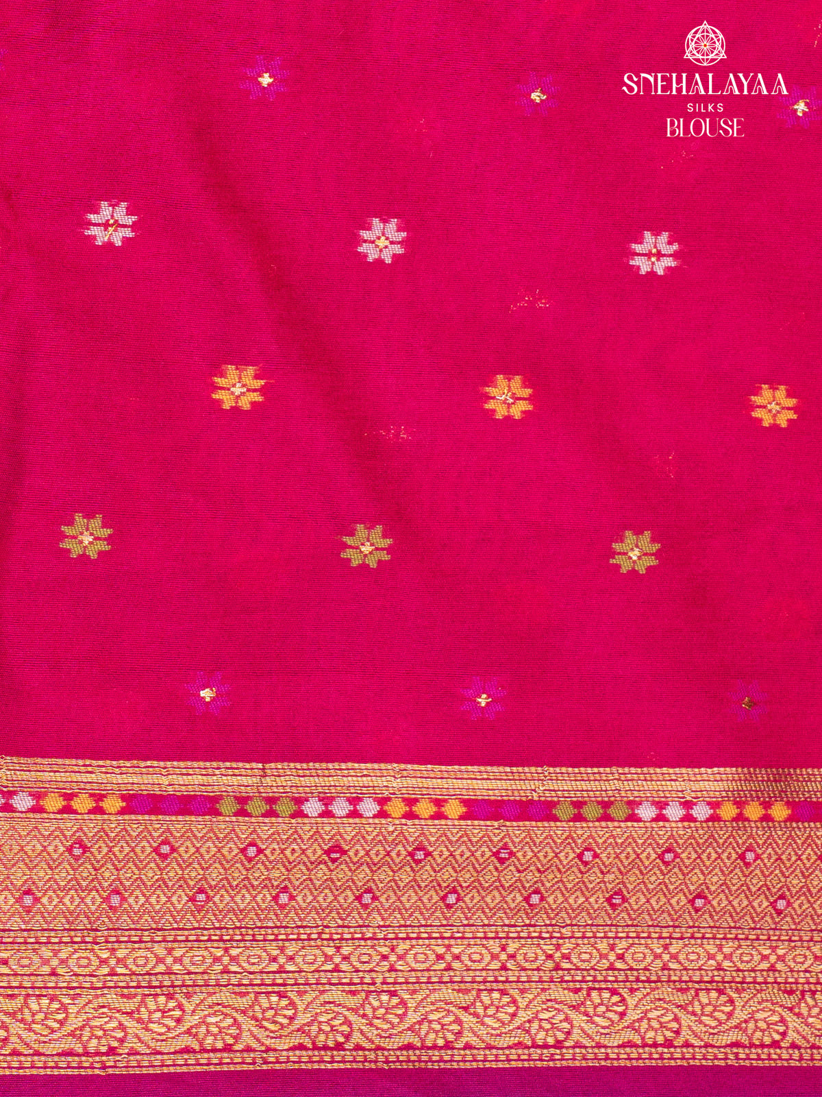 Blue Ikat Silk Saree