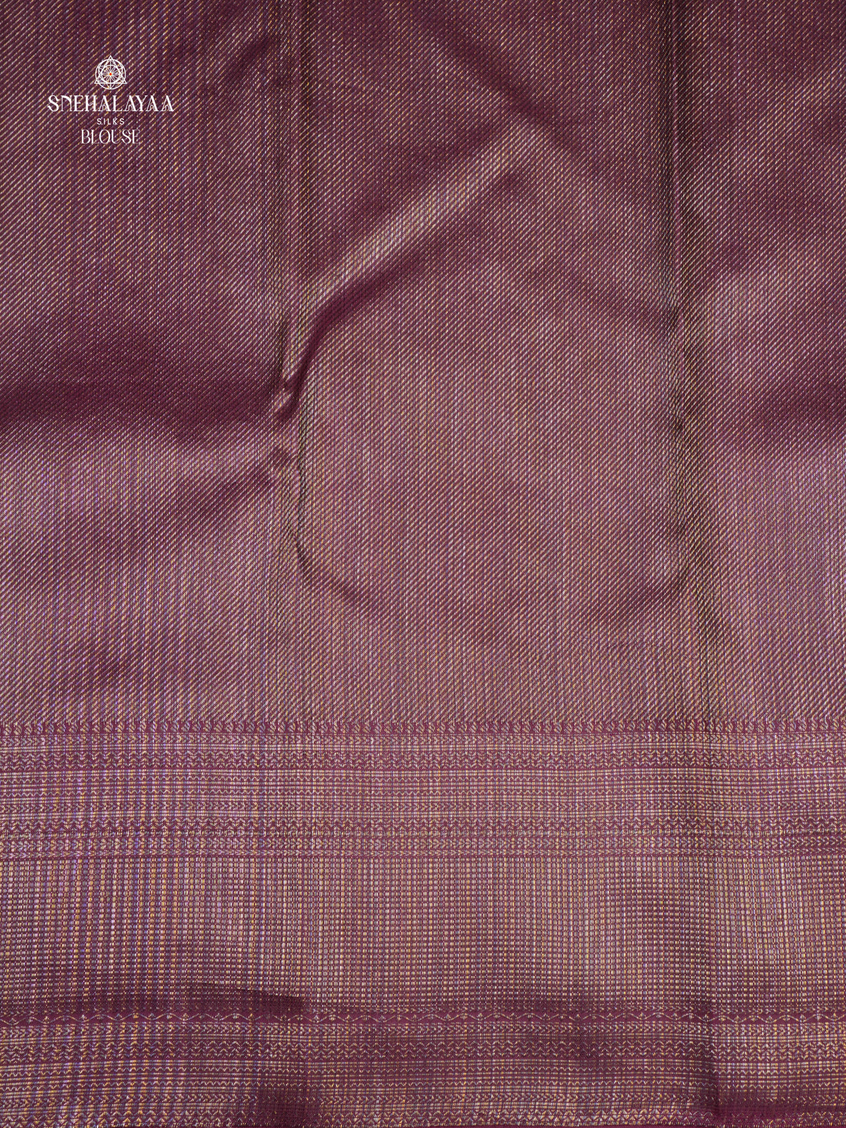 Wine Red Kanjivaram Silk Saree