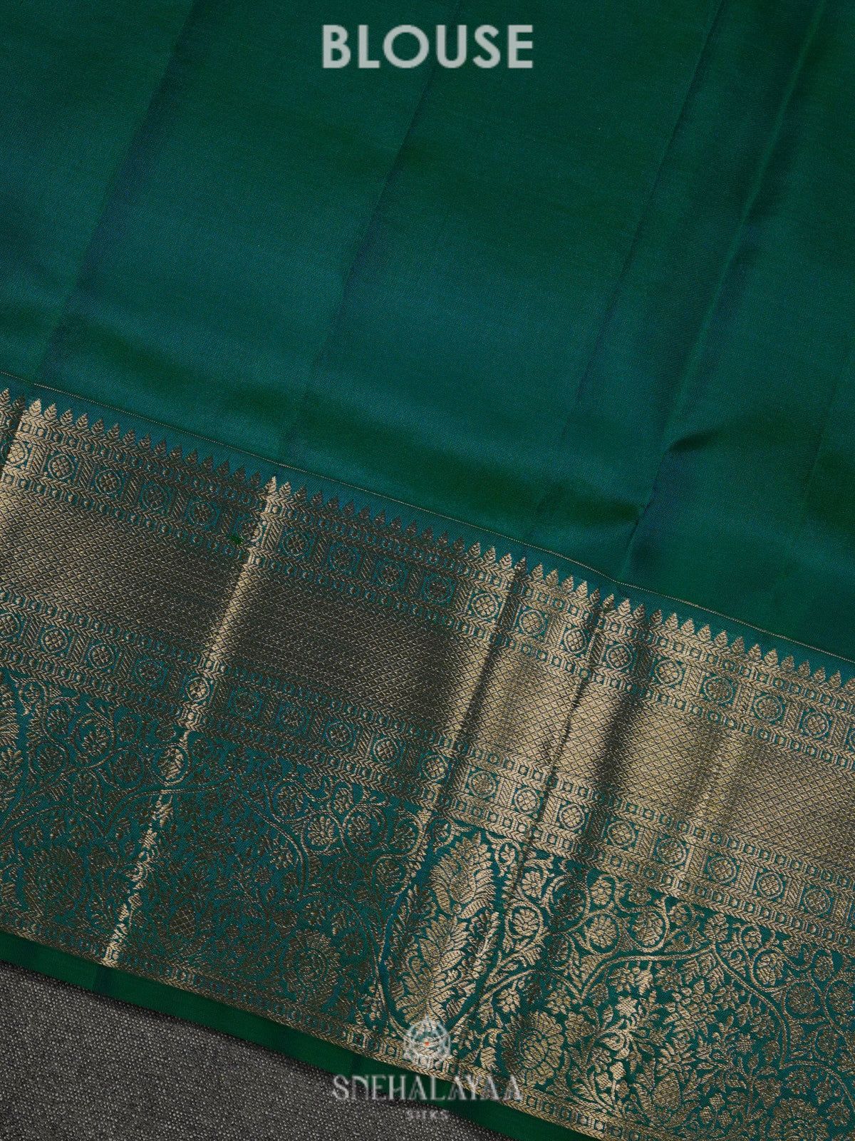 Green Kanjivaram Silk Saree