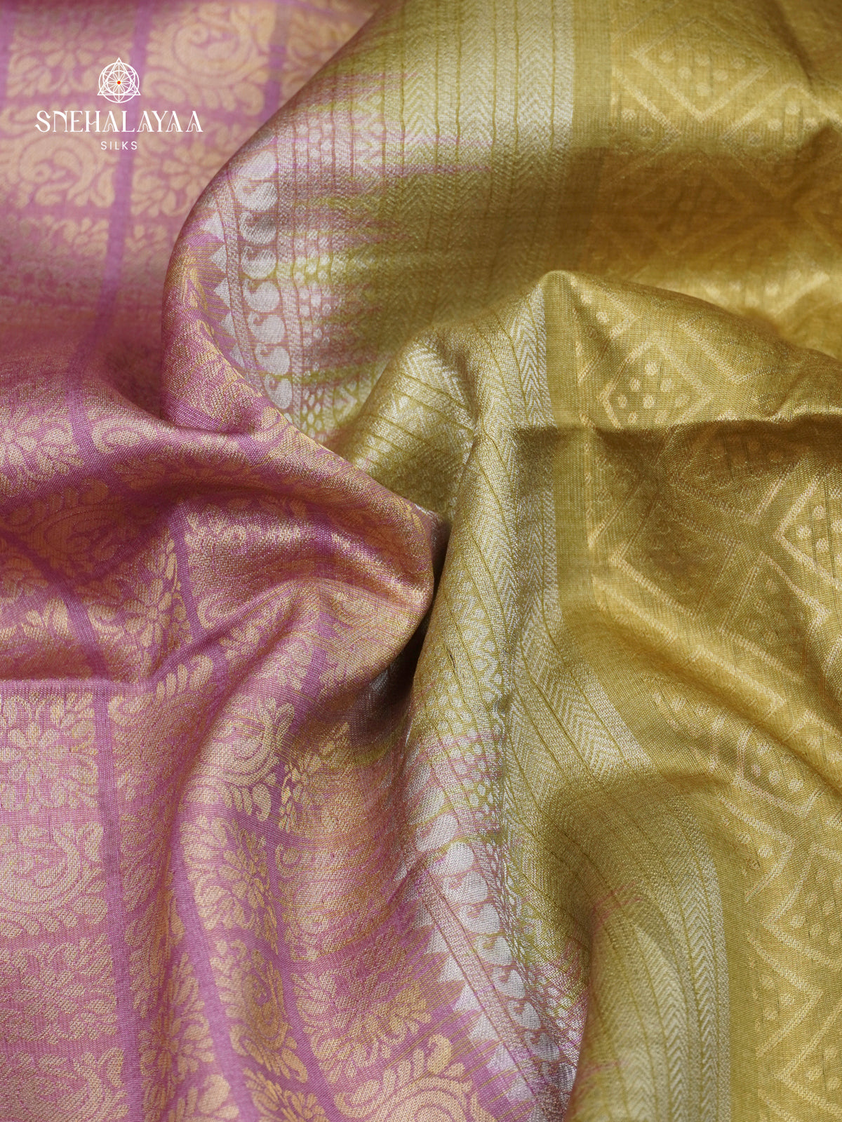 Pale Pink Jute Saree