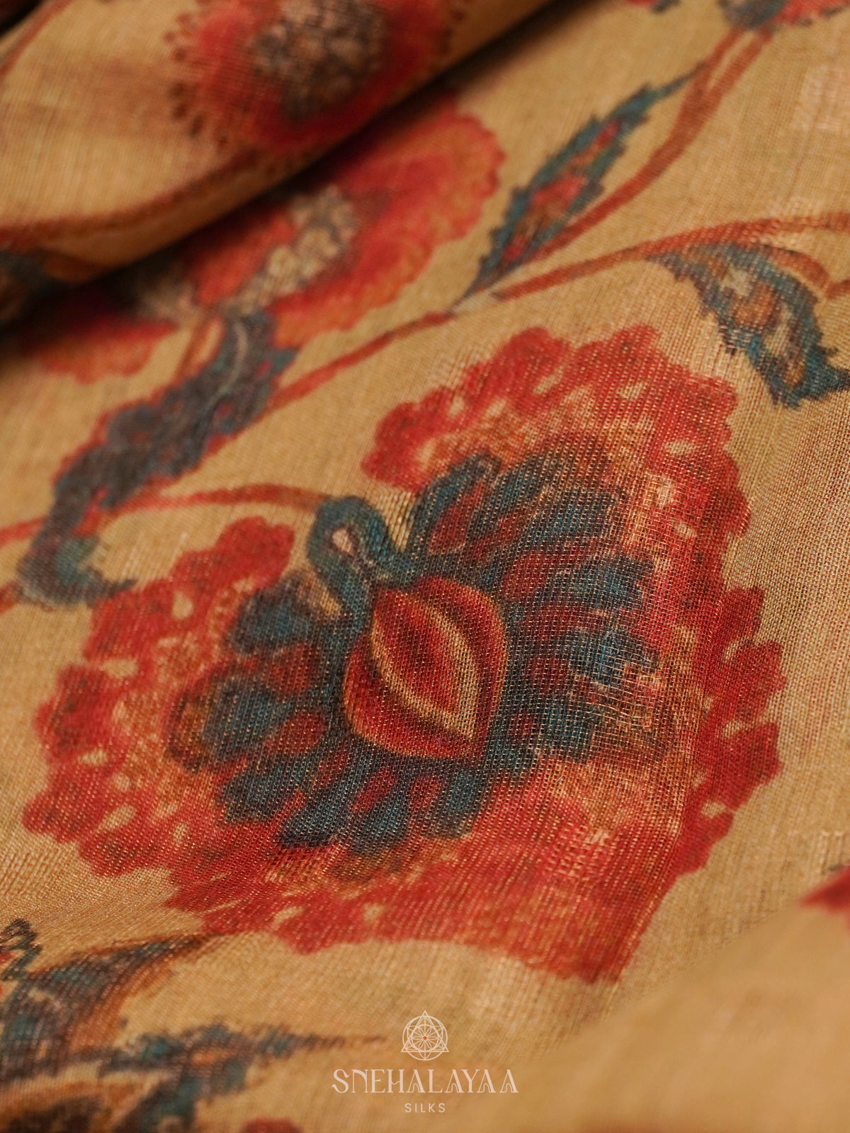 Mustard Matka Saree