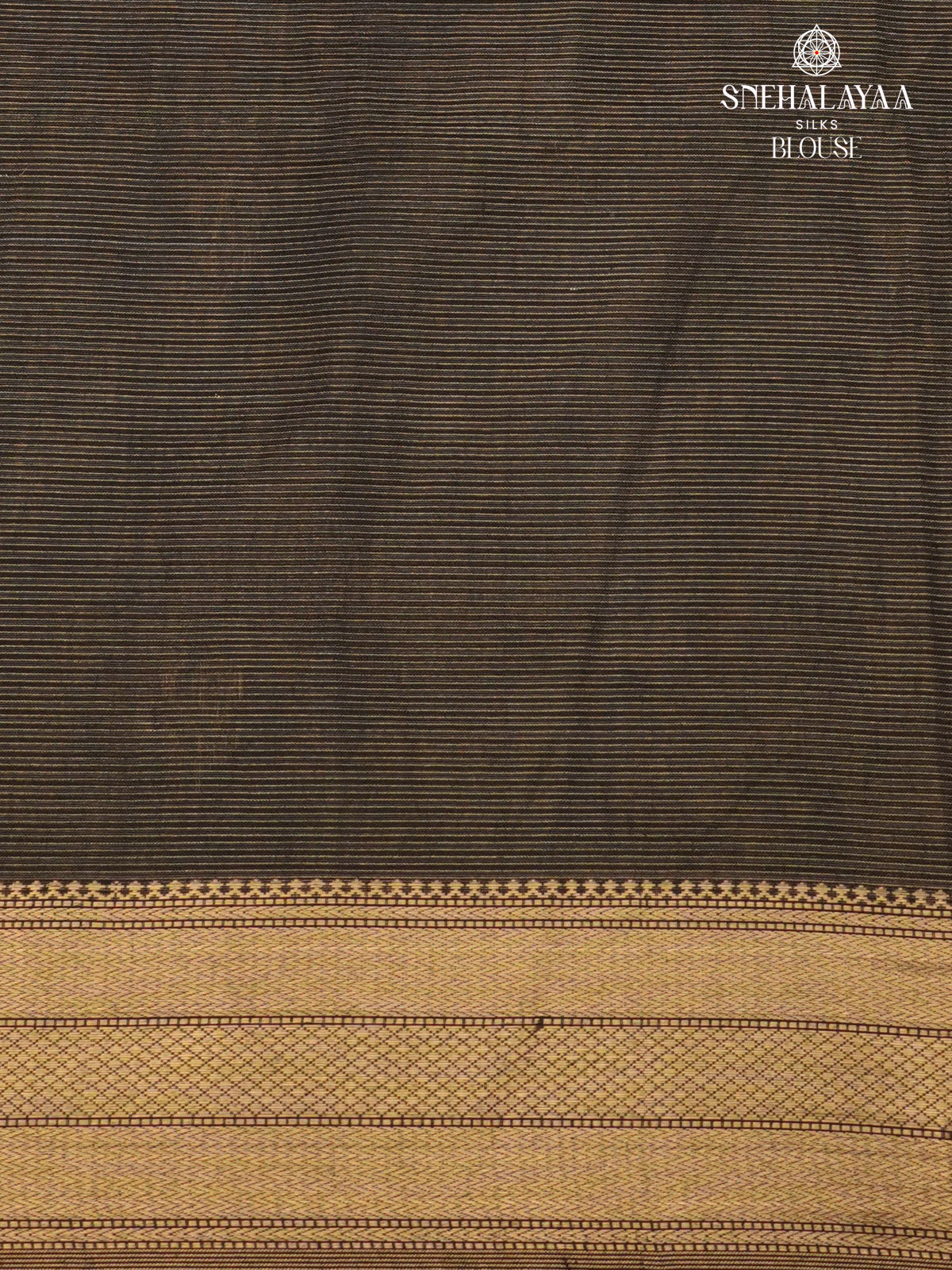 Brown Maheshwari Silk Cotton Saree