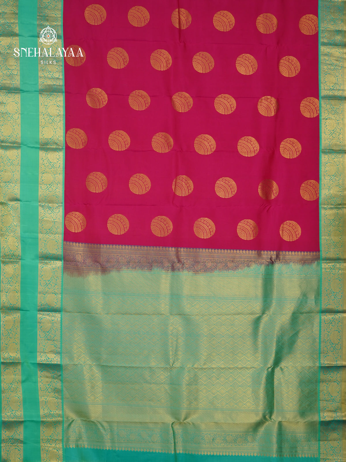 Pink Kanjivaram Silk Saree