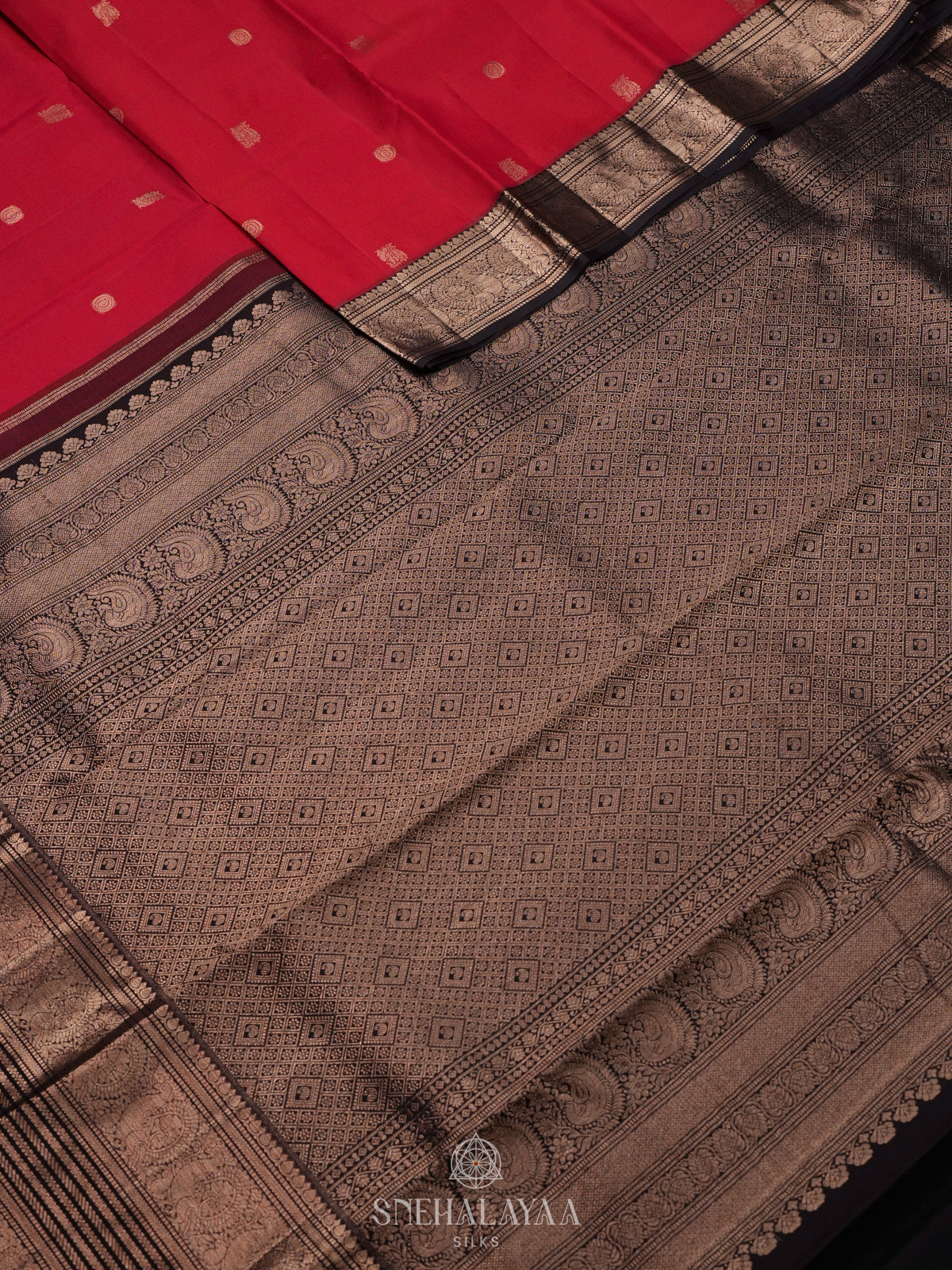 Red Kanjivaram Silk Saree