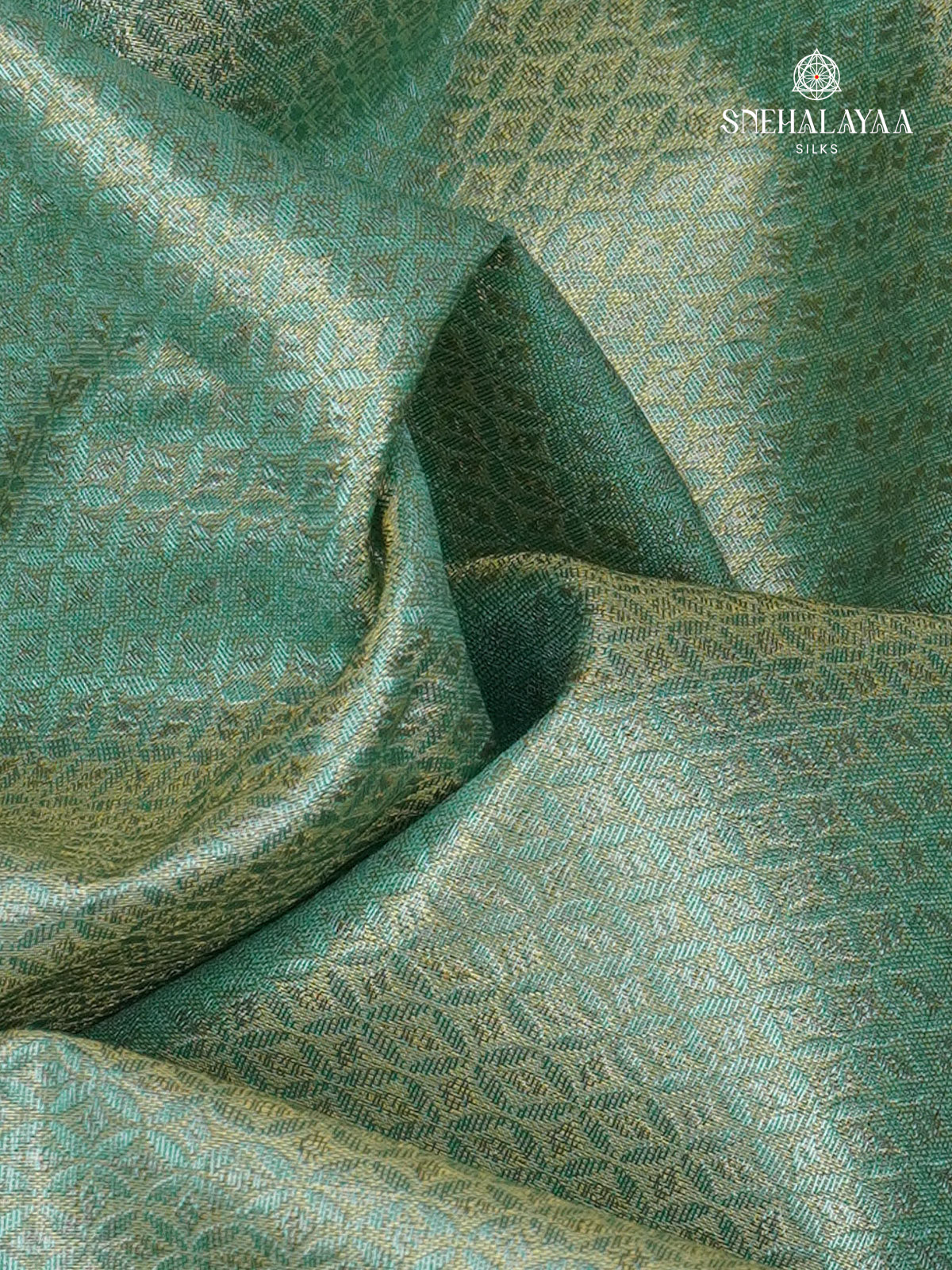 Pastel Green Art Silk Saree