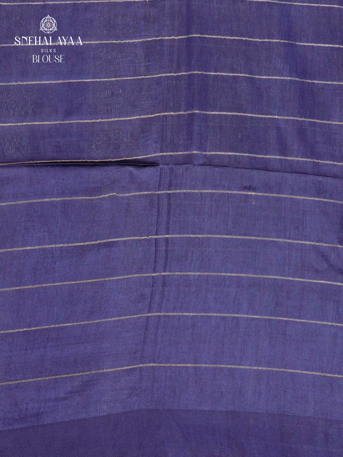 Blue Tussar Saree
