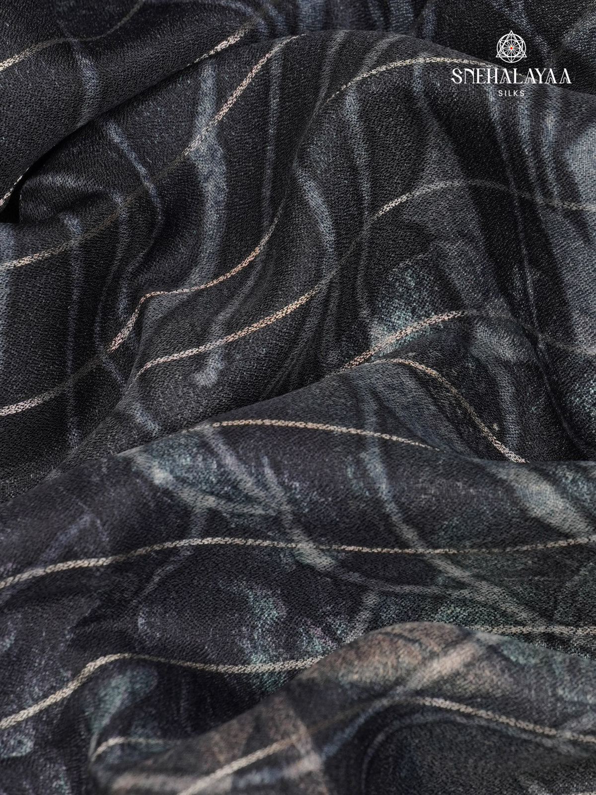 Grey Dola Silk Saree