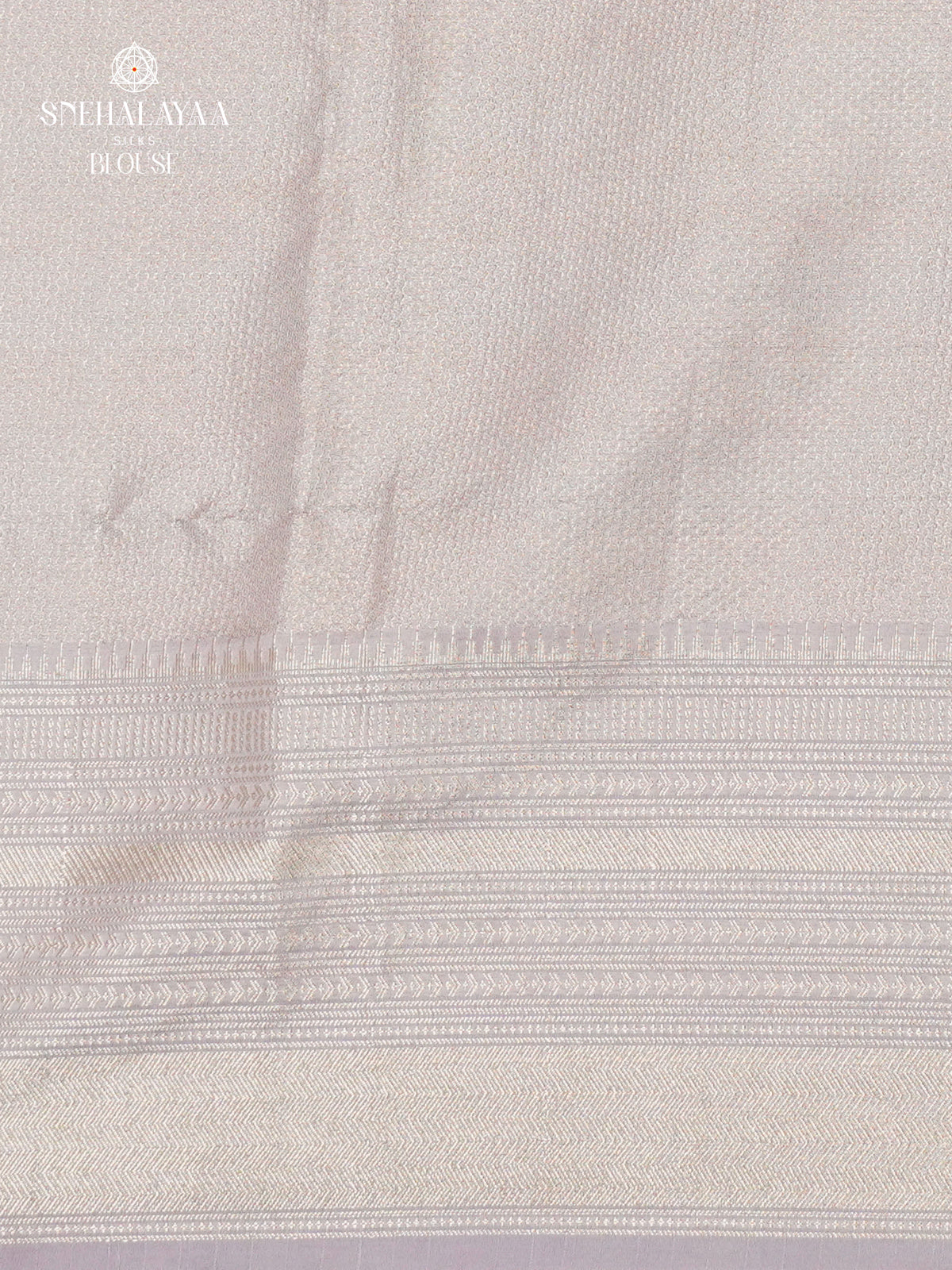 Berry Blue Banaras Jute Saree