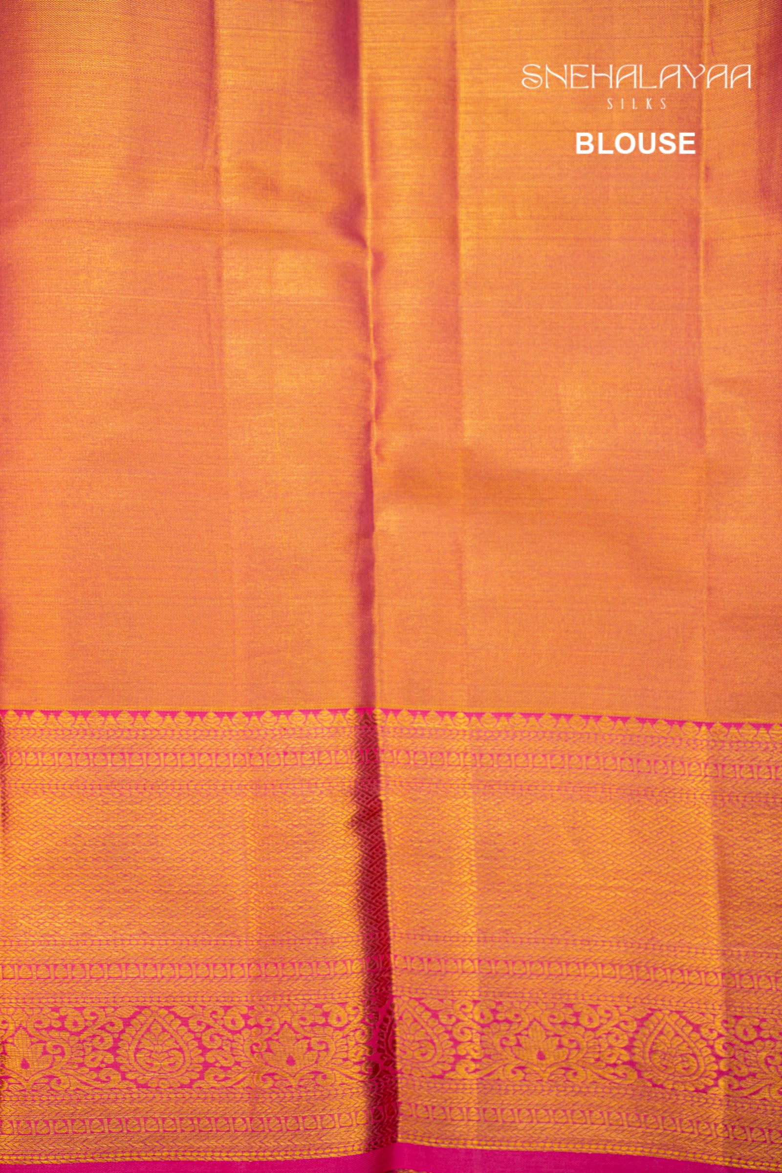Pink Kancheevaram Silk Saree