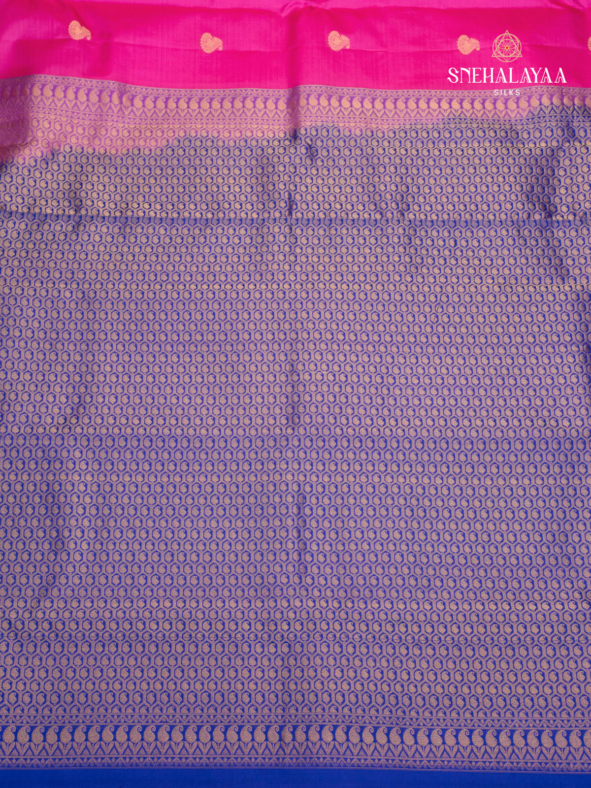 Pink Kanjivaram Silk Saree