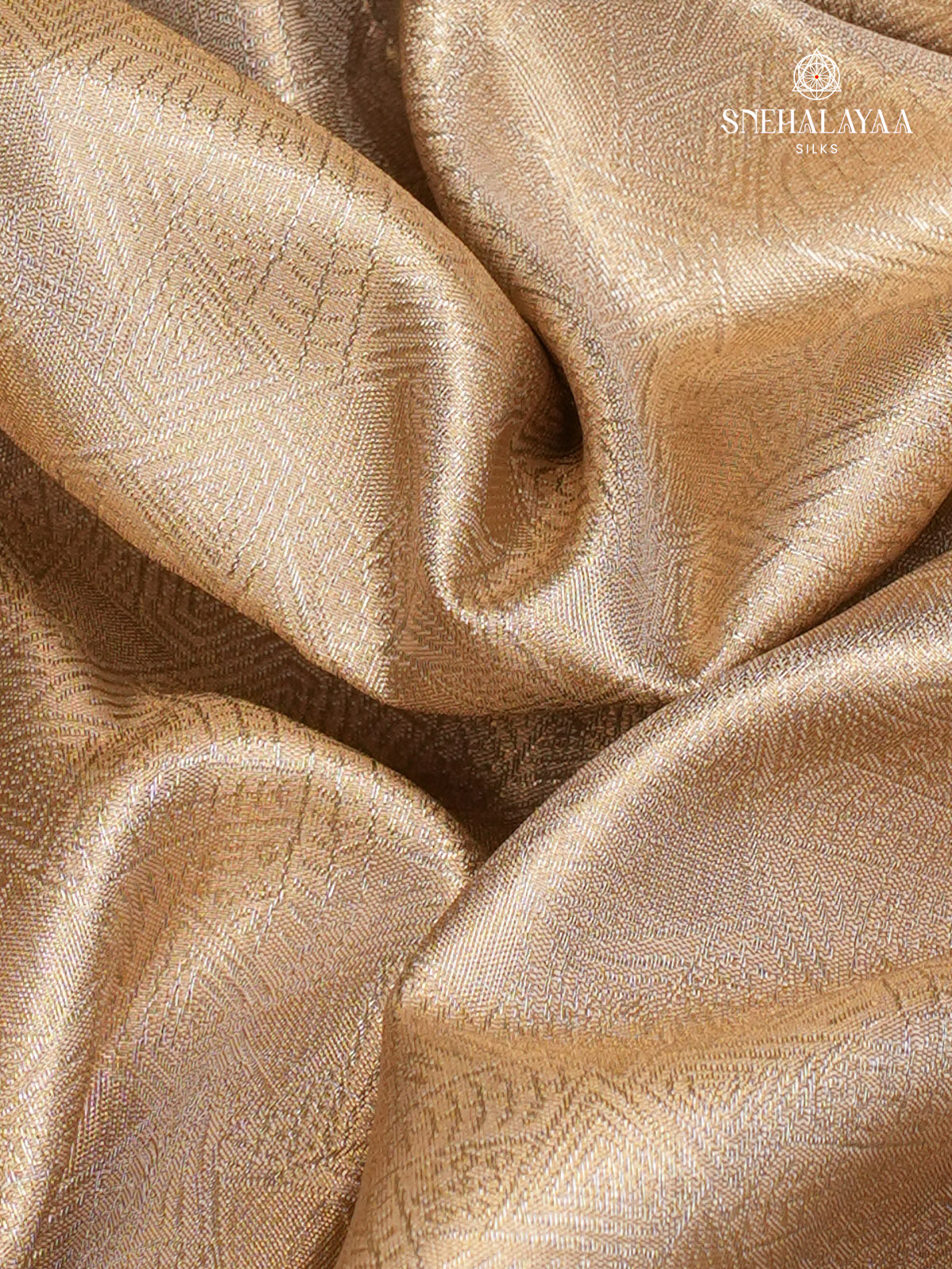 Cream Art Silk Saree
