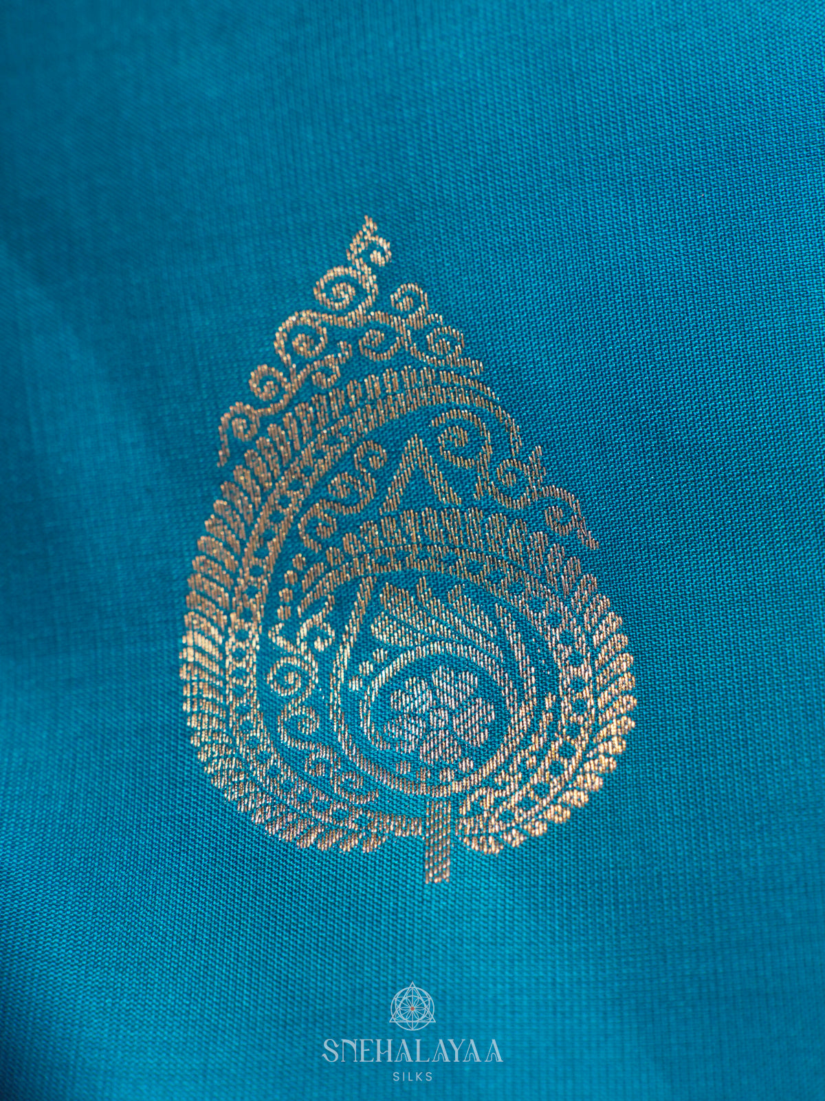 Blue Kanjivaram Silk Saree
