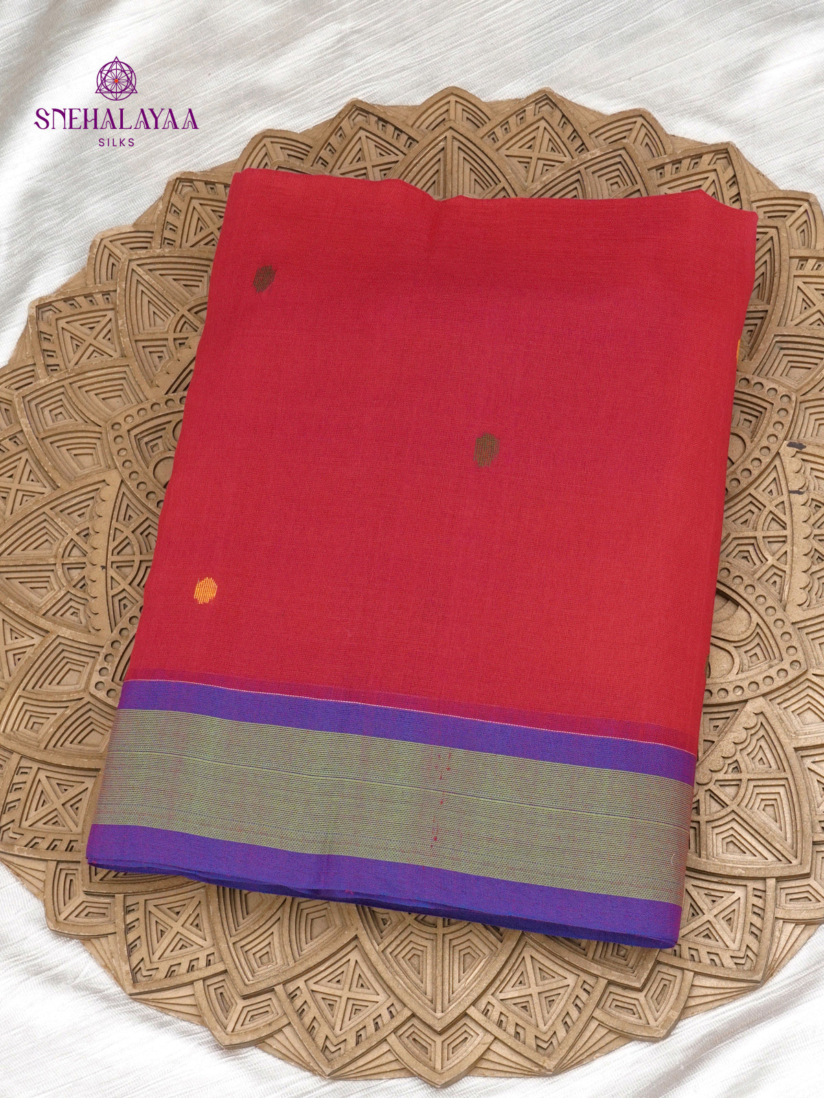 Rani Pink Sambalpuri Cotton Saree