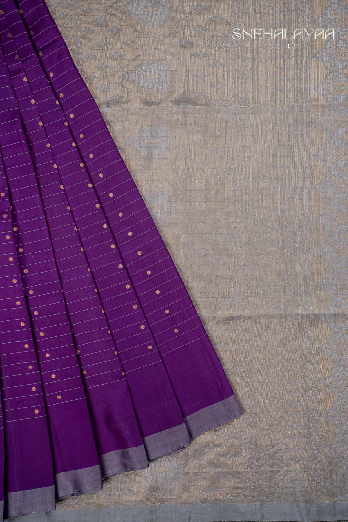 Purple Soft Silk Saree