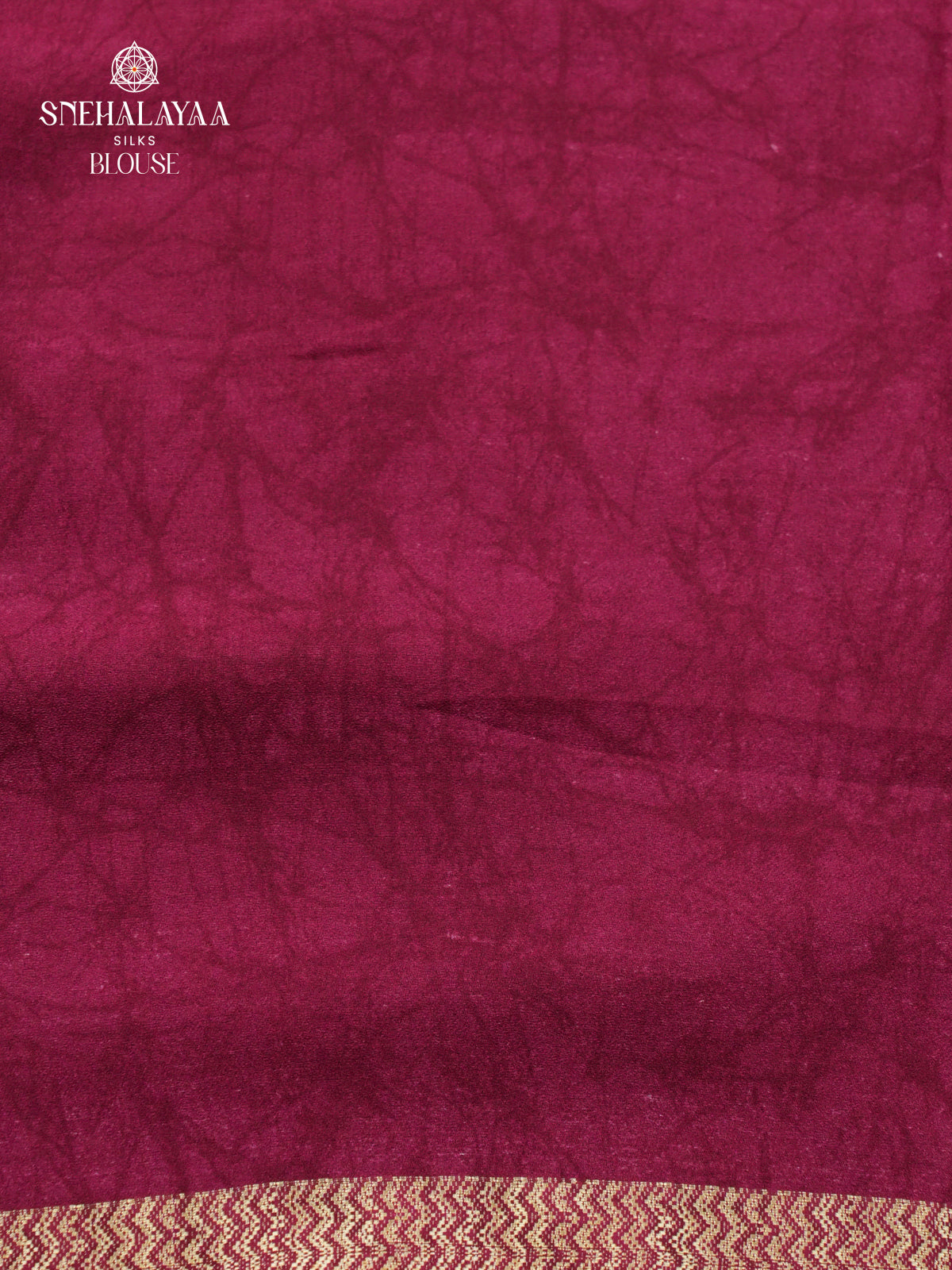 Maroon Chiffon Saree