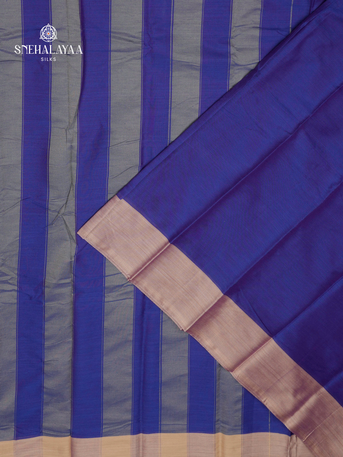 Royal Blue Narayanpet Cotton Saree