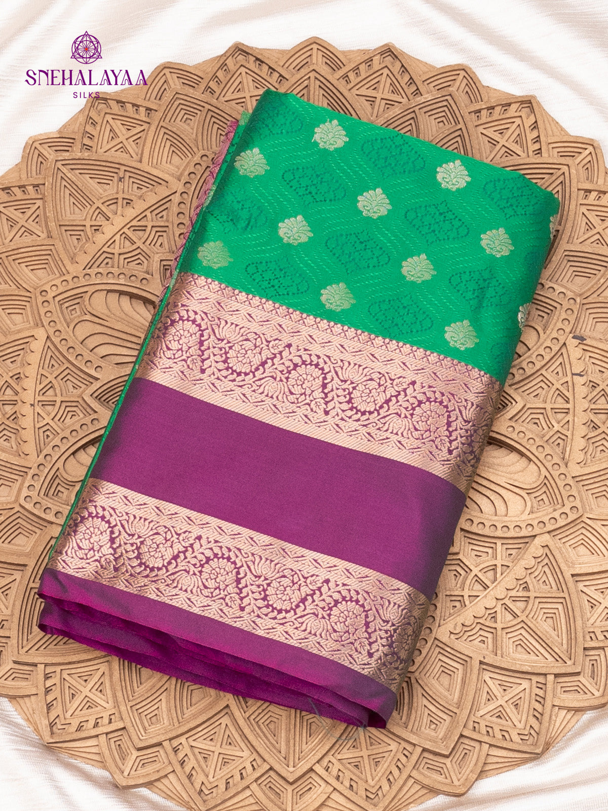 Green Soft Silk Saree