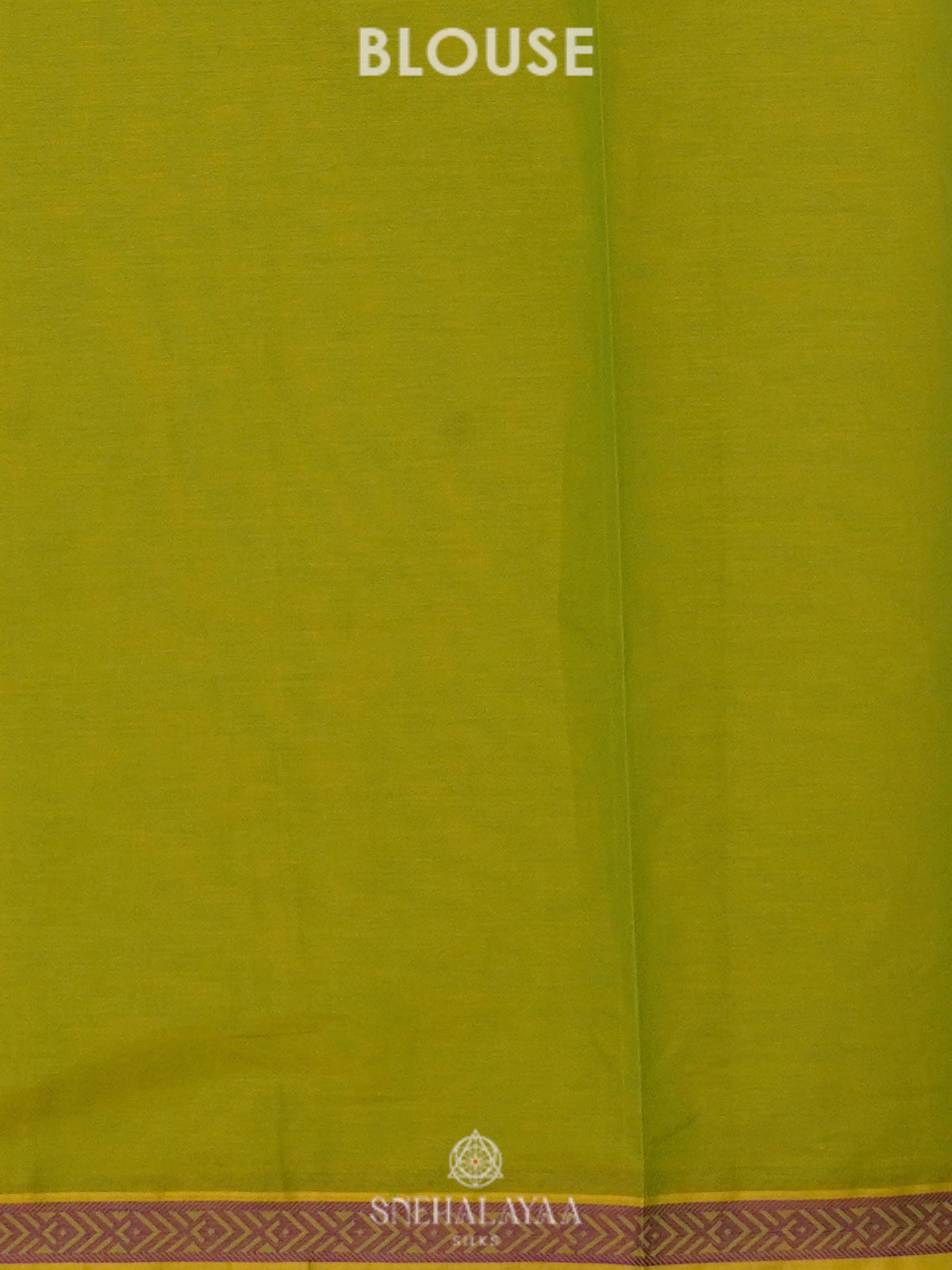 Lime Green Handloom Cotton Saree