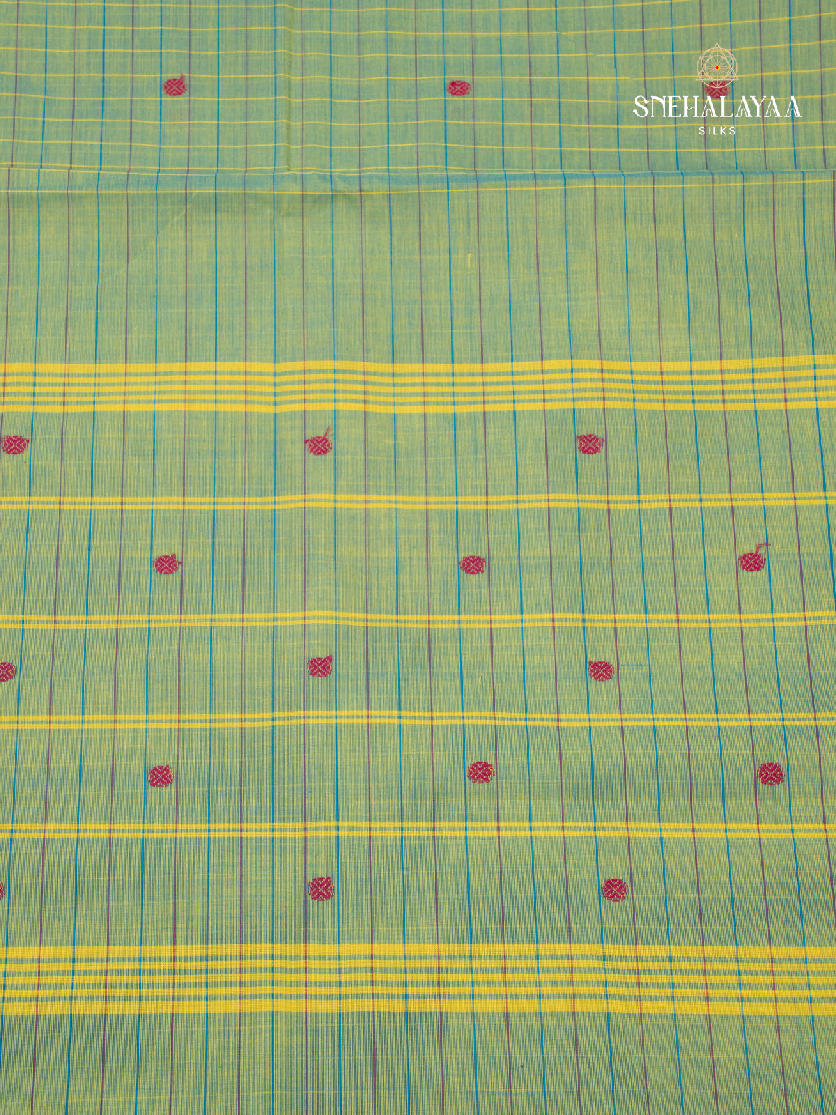 Green Kanchi Cotton Saree