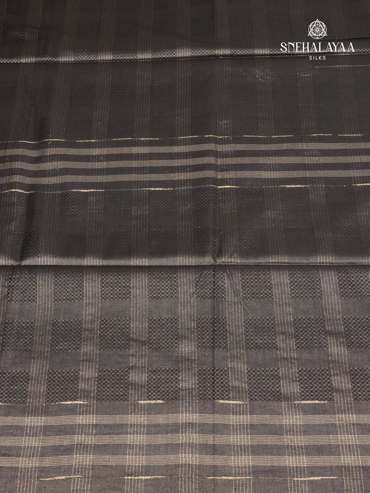 Black Bamboo Silk Saree