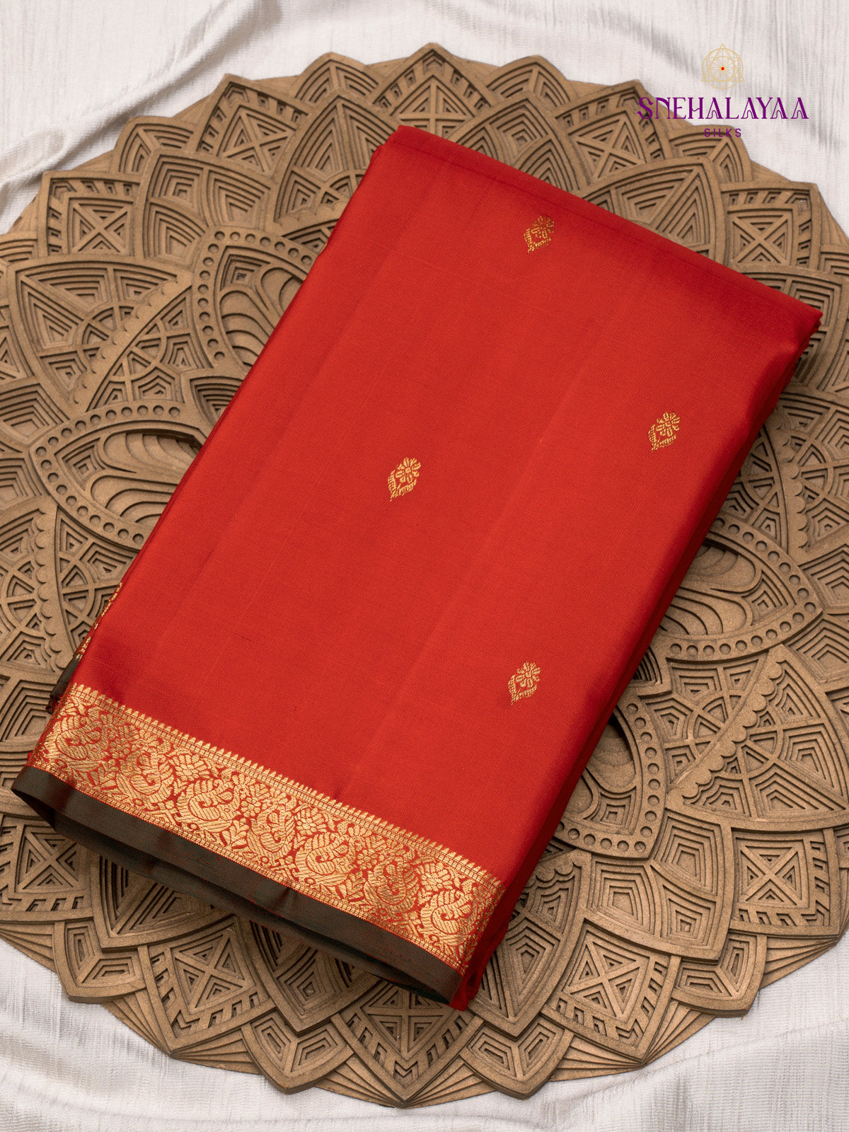 Red Kanjivaram Silk Saree