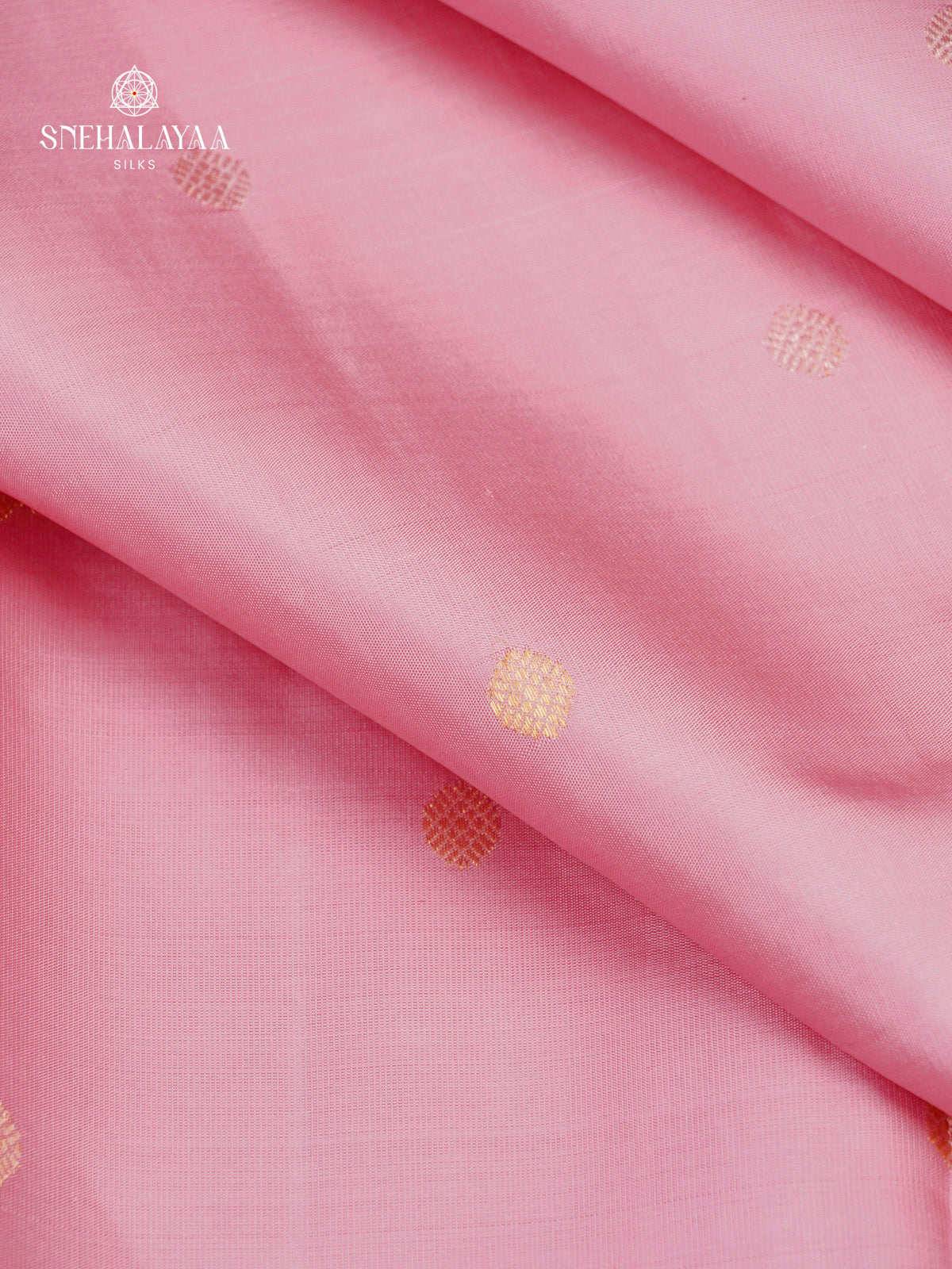 Pastel Pink Kanjivaram Silk Saree